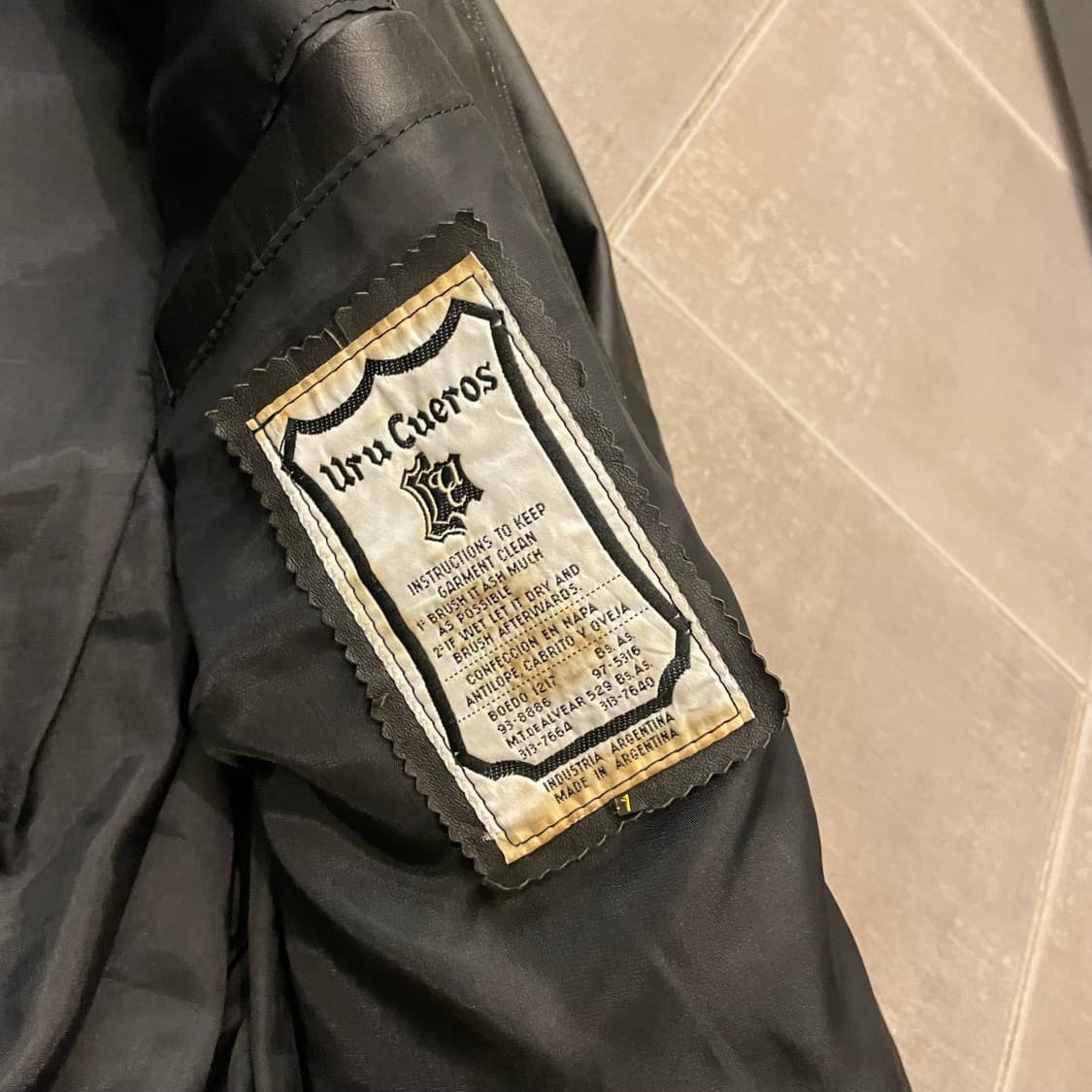 Uru Cueros 소가죽 자켓 상품이미지4