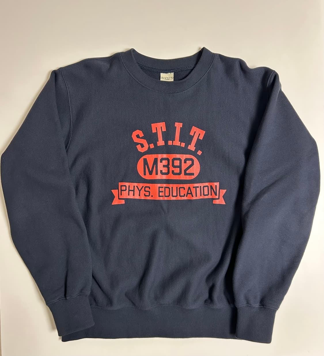 반츠 리버스위브 Sweatshirt 네이비 상품이미지3