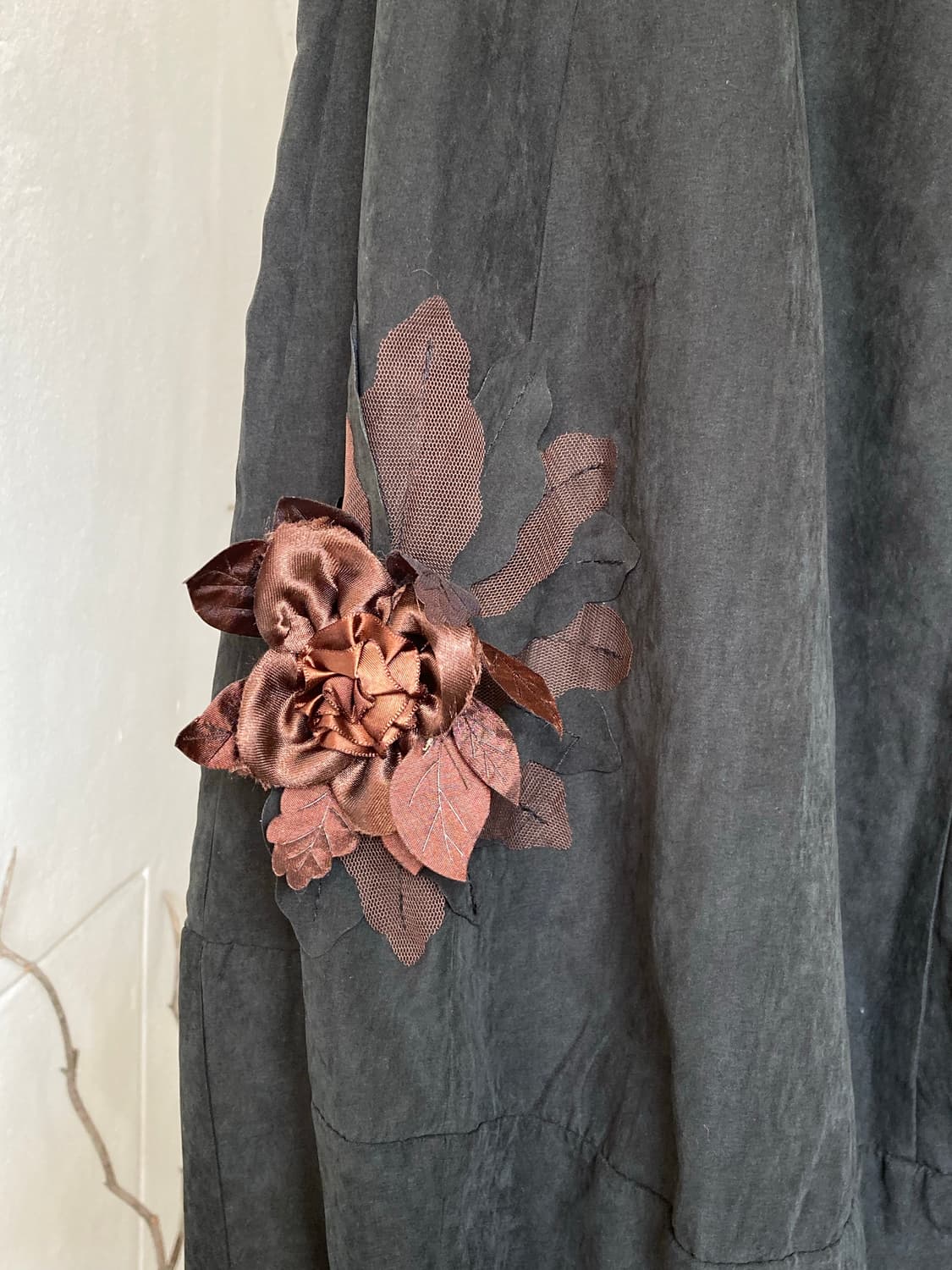 에스닉 플라워 롱 벌룬 스커트 상품이미지2