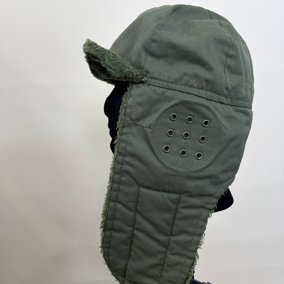 80‘s 한국군 밀리터리 방한모 트루퍼햇 상품이미지2