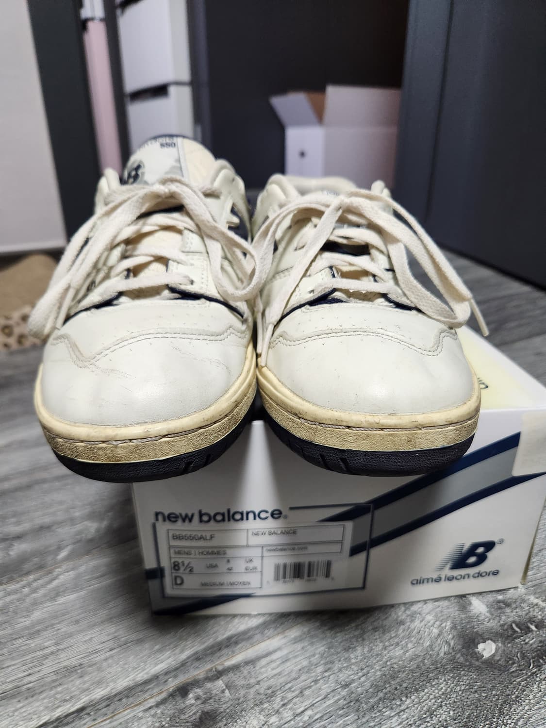 265 에메레온도르 뉴발란스 550 네이비 상품이미지4