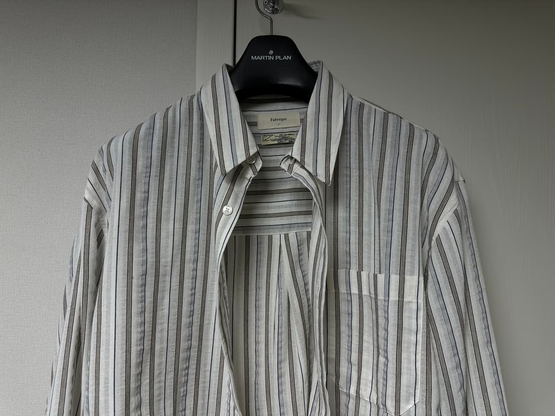 [파브레가] 노이 멀티 스트라이프 셔츠 3사이즈 상품이미지3