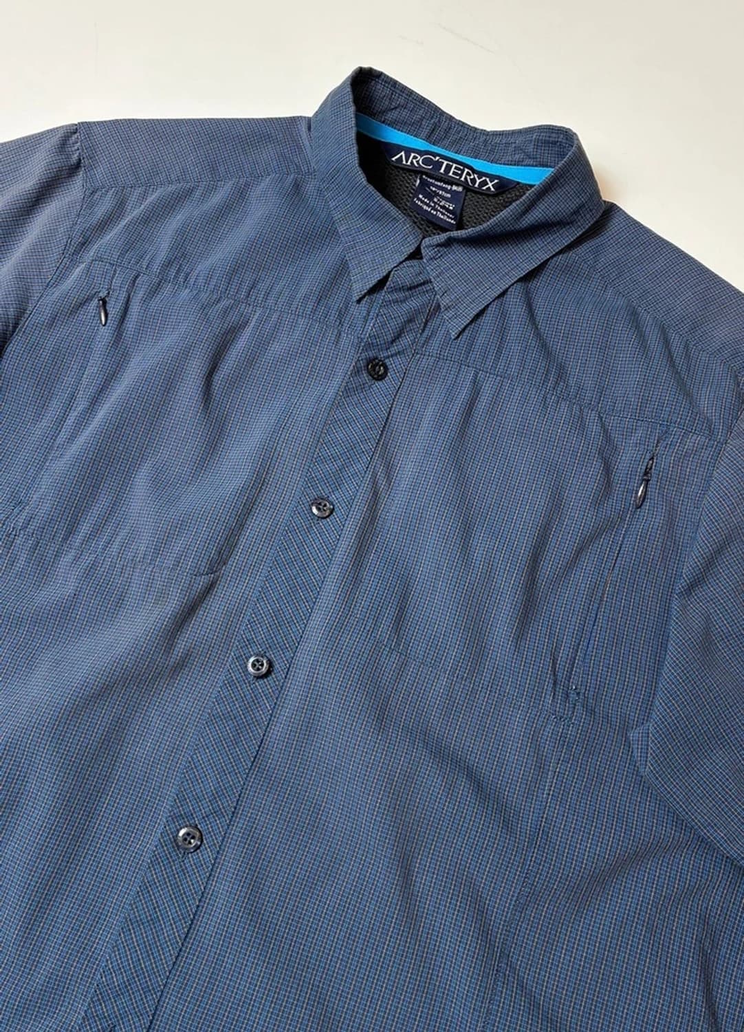 아크테릭스 ARC'TERYX 테크 릿지라인 반팔 체크 셔츠 PN8586 상품이미지2