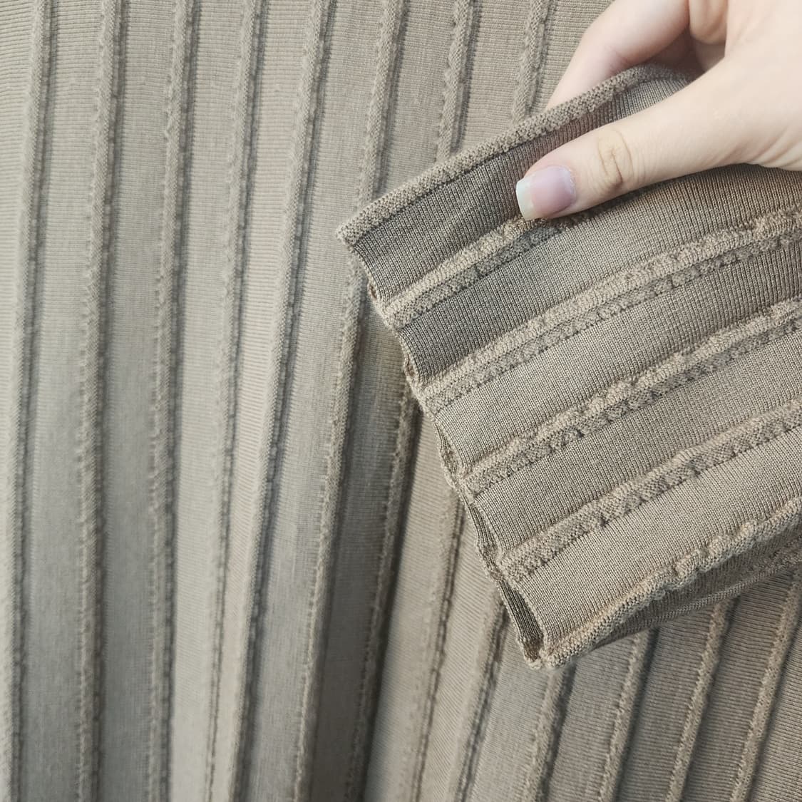 코스 반팔 니트 원피스 상품이미지4