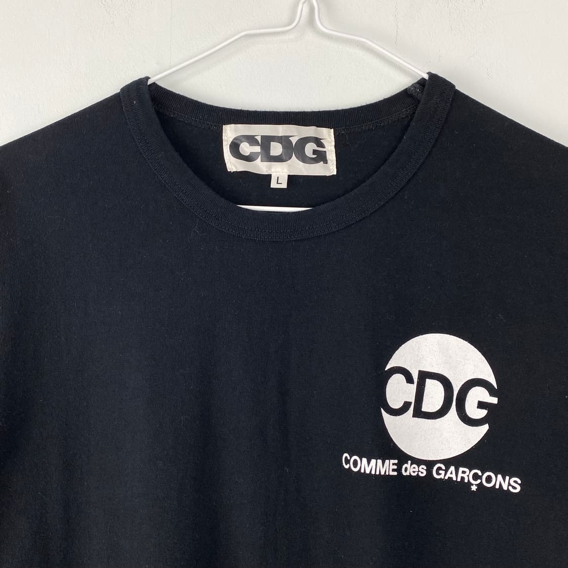 꼼데가르송 CDG 써클로고 반팔티 상품이미지3
