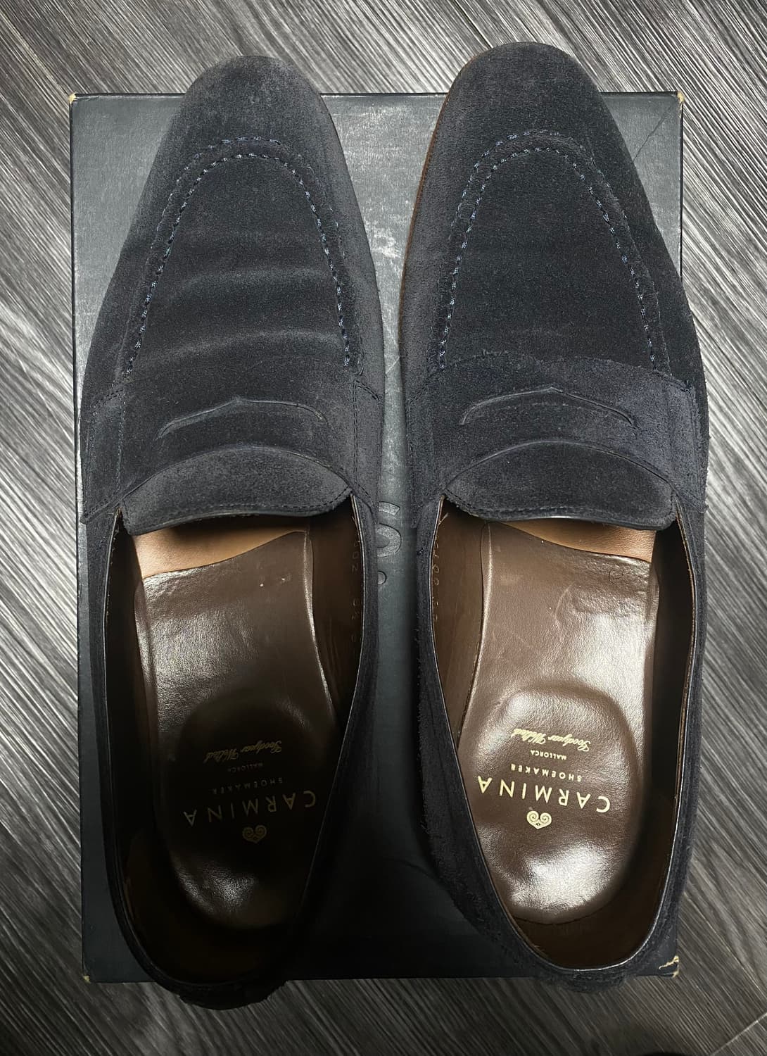 Carmina 카르미나 스웨이드 페니로퍼 80158 알든 265-270 상품이미지5