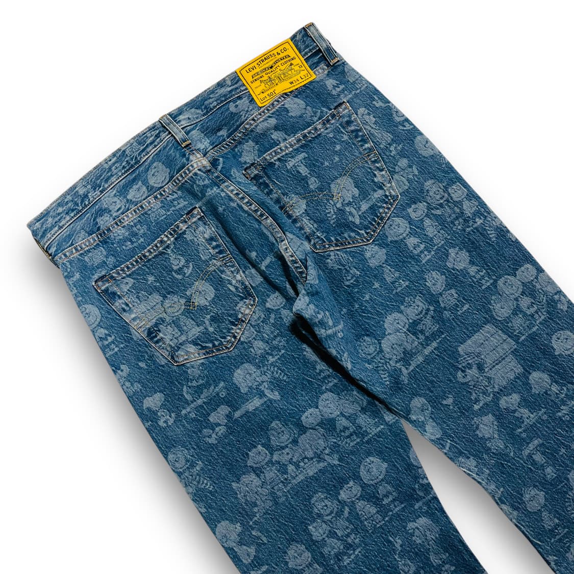 리바이스 501 x 스누피 콜라보 빈티지 데님 팬츠 상품이미지5