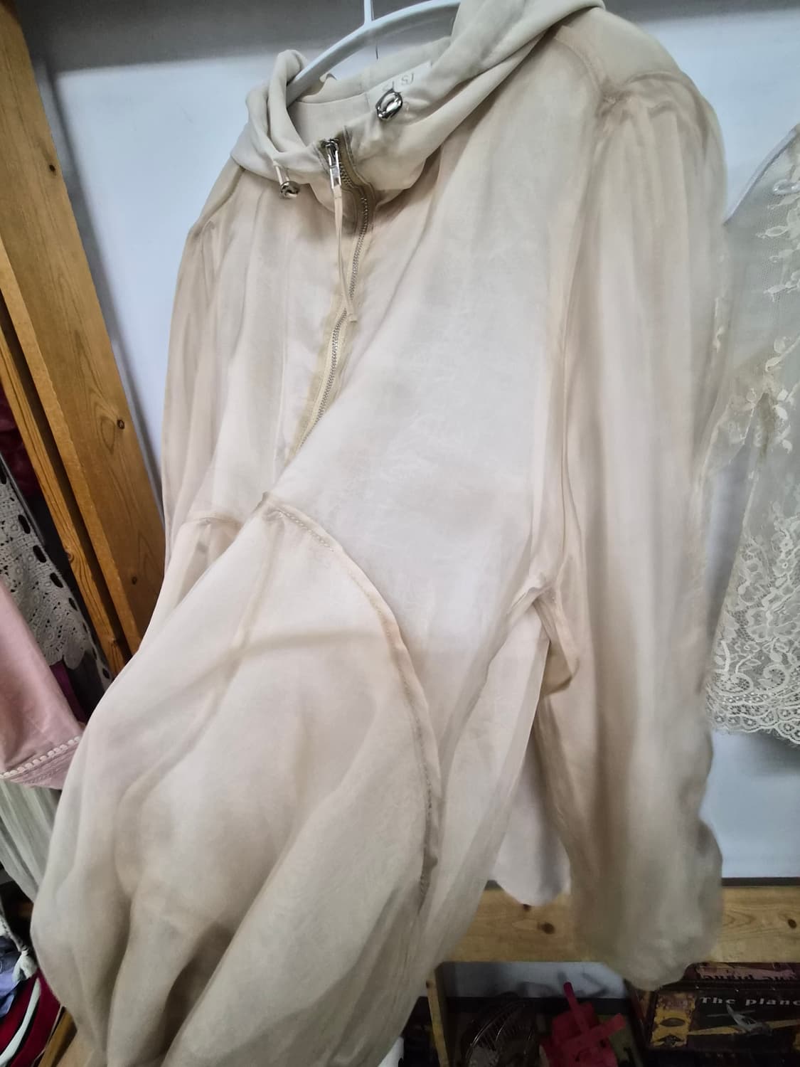 SJSJ 벌룬 후드 집업 상품이미지8