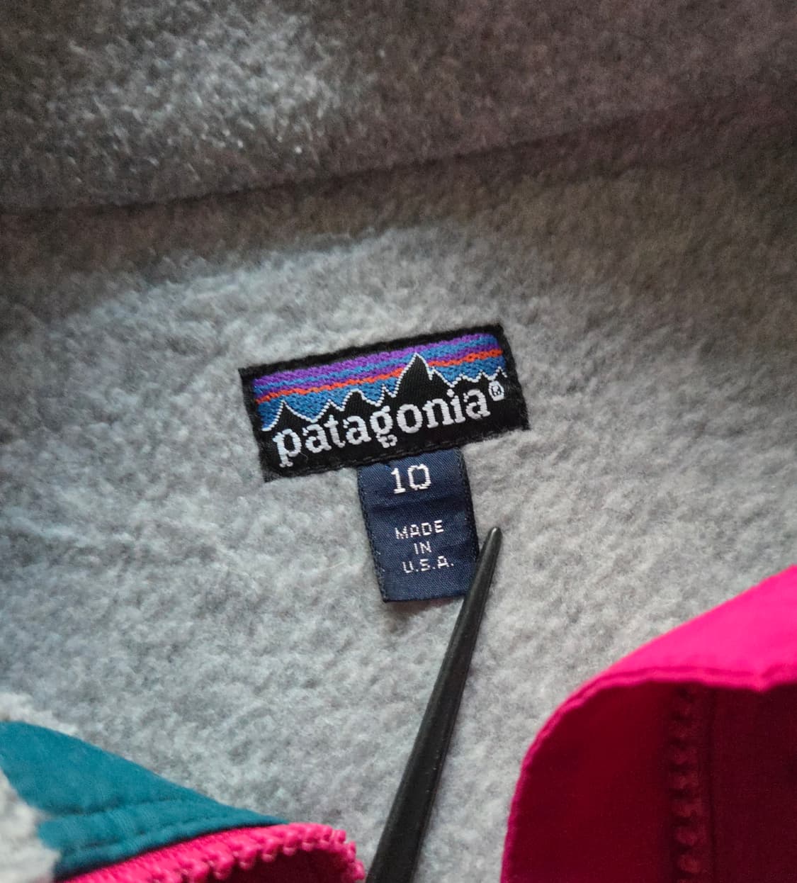 (S)파타고니아 W 핑크 90s 하드쉘 봄버자켓 상품이미지3