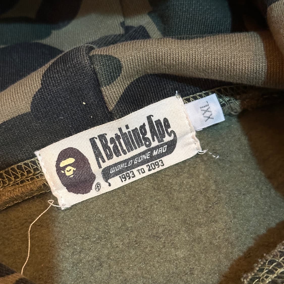 베이프 x 안티소셜 후드 티셔츠 상품이미지6