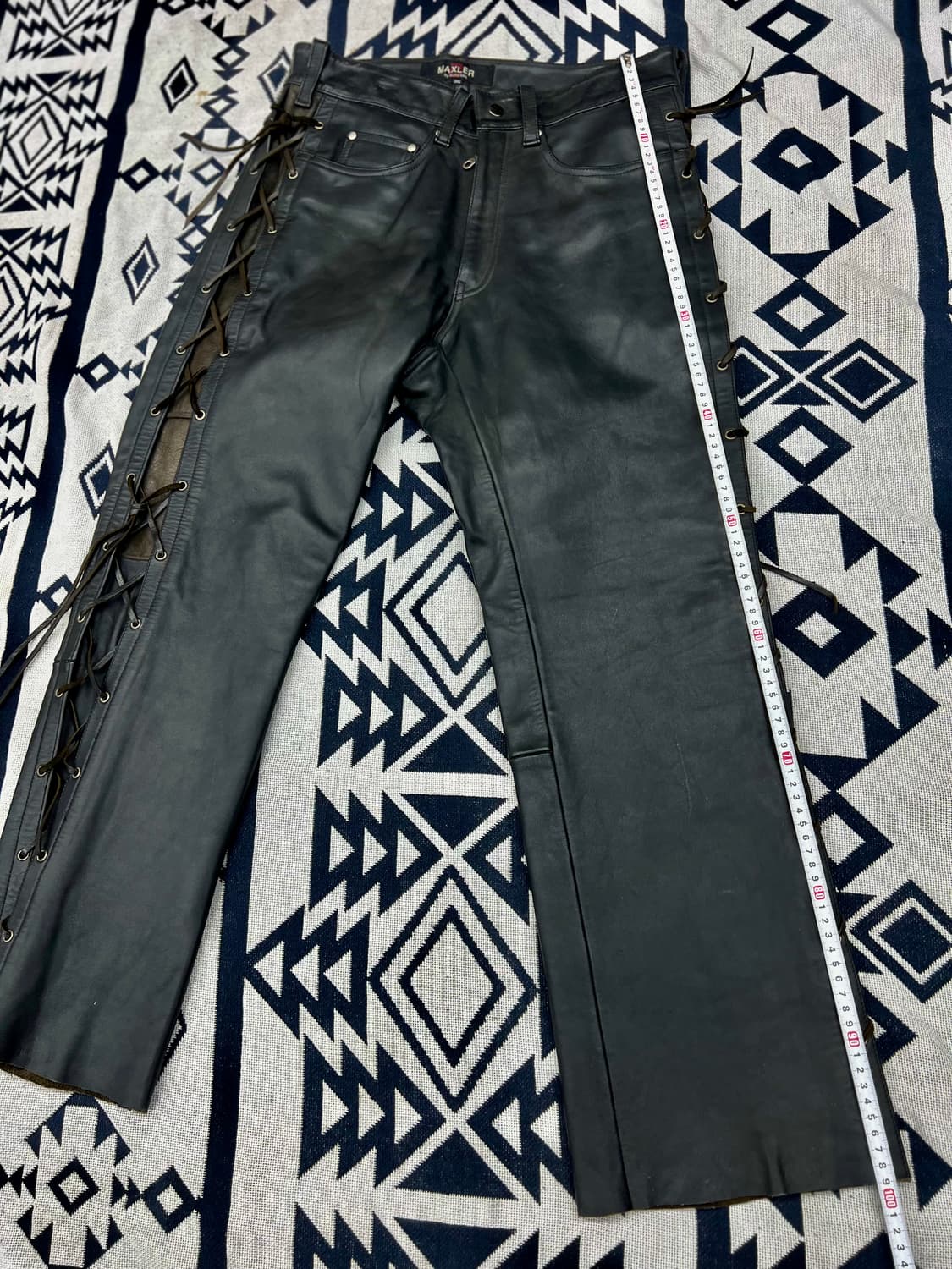 맥슬러 웨스턴 가죽바지  36 상품이미지10