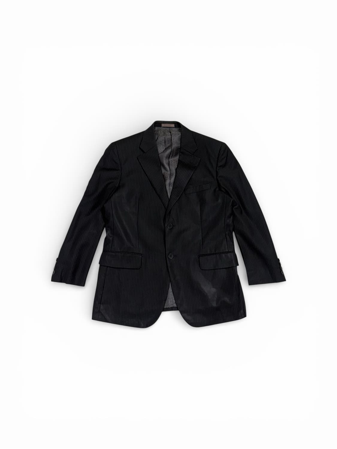 지방시 스트라이프 블랙 자켓 상품이미지1