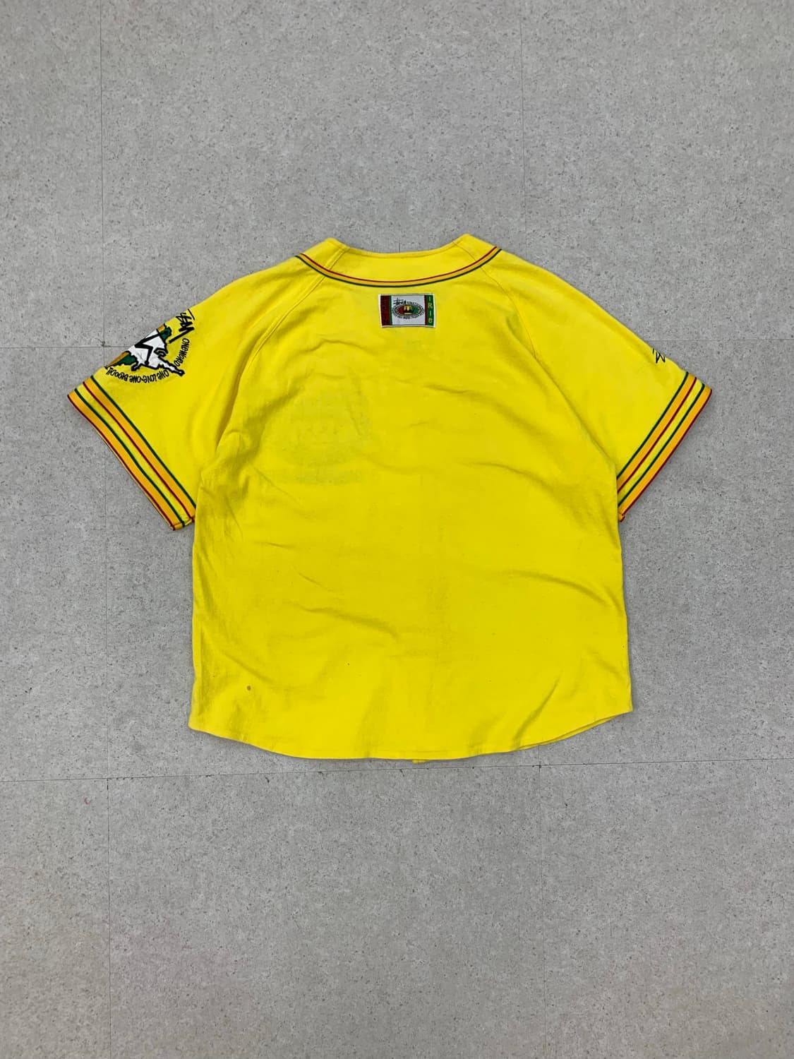 Stussy 스투시 90‘s 자메이카 베이스볼 져지 상품이미지6