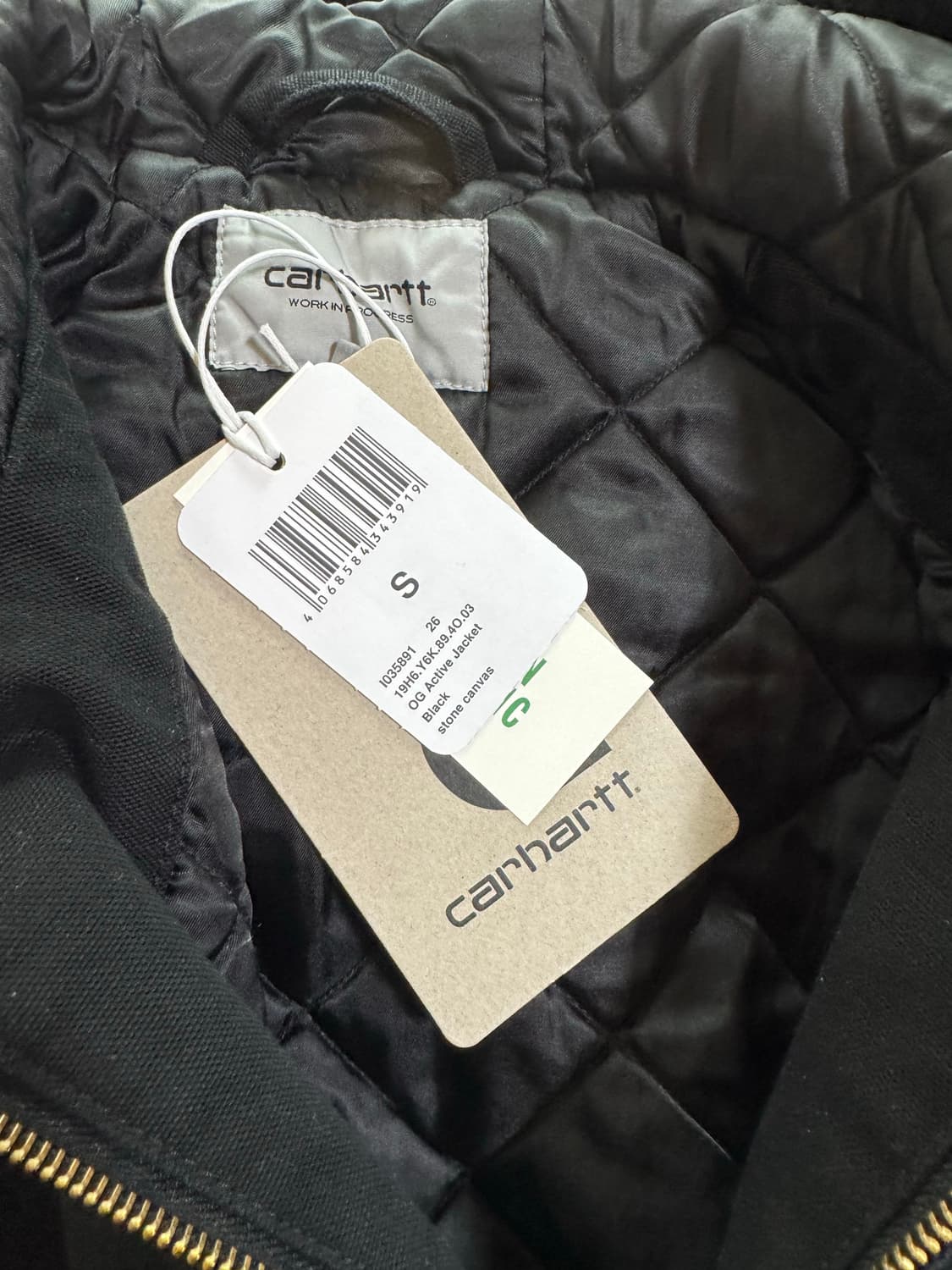 2025 칼하트 wip 액티브 블랙스톤 OG ACTIVE JACKET 상품이미지2
