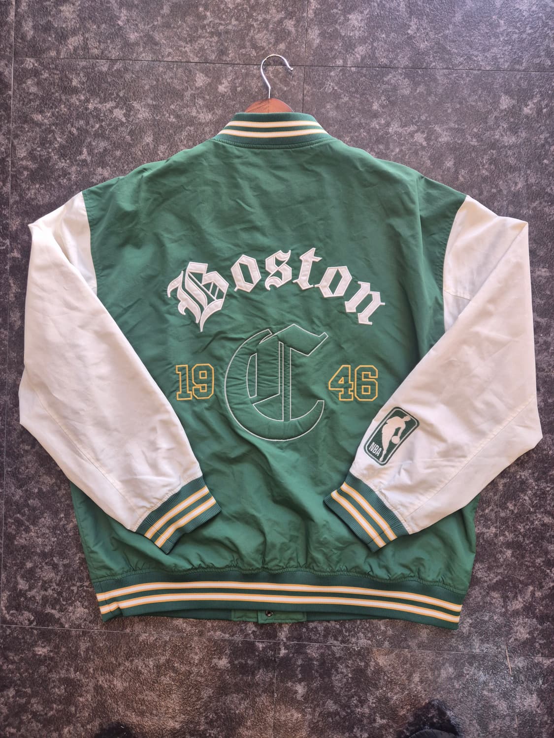 NBA 보스턴 셀틱스 나일론 바시티 자켓 -XXL 상품이미지6