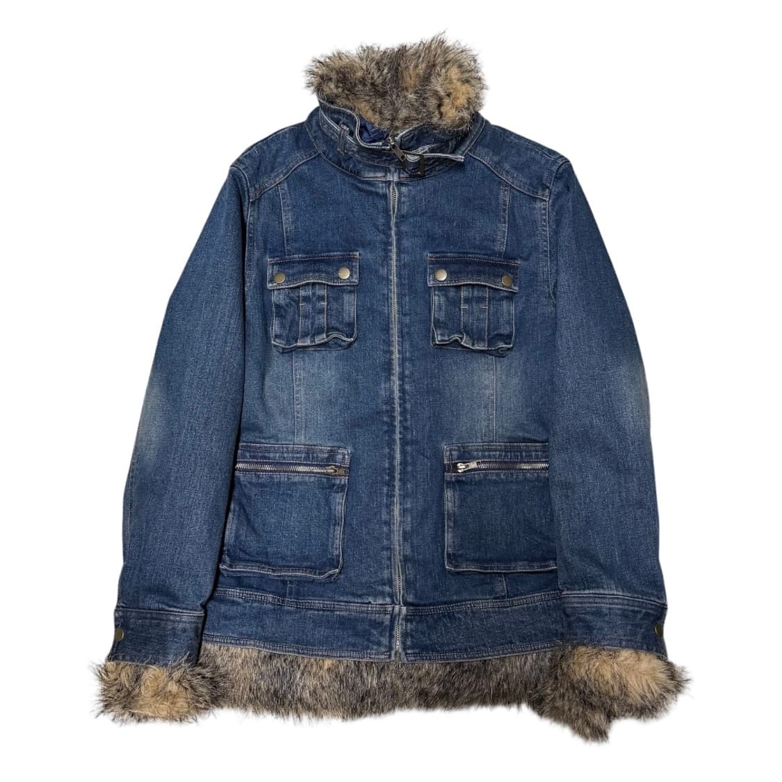 벨마운트 울프조 내피 데님 자켓 상품이미지1