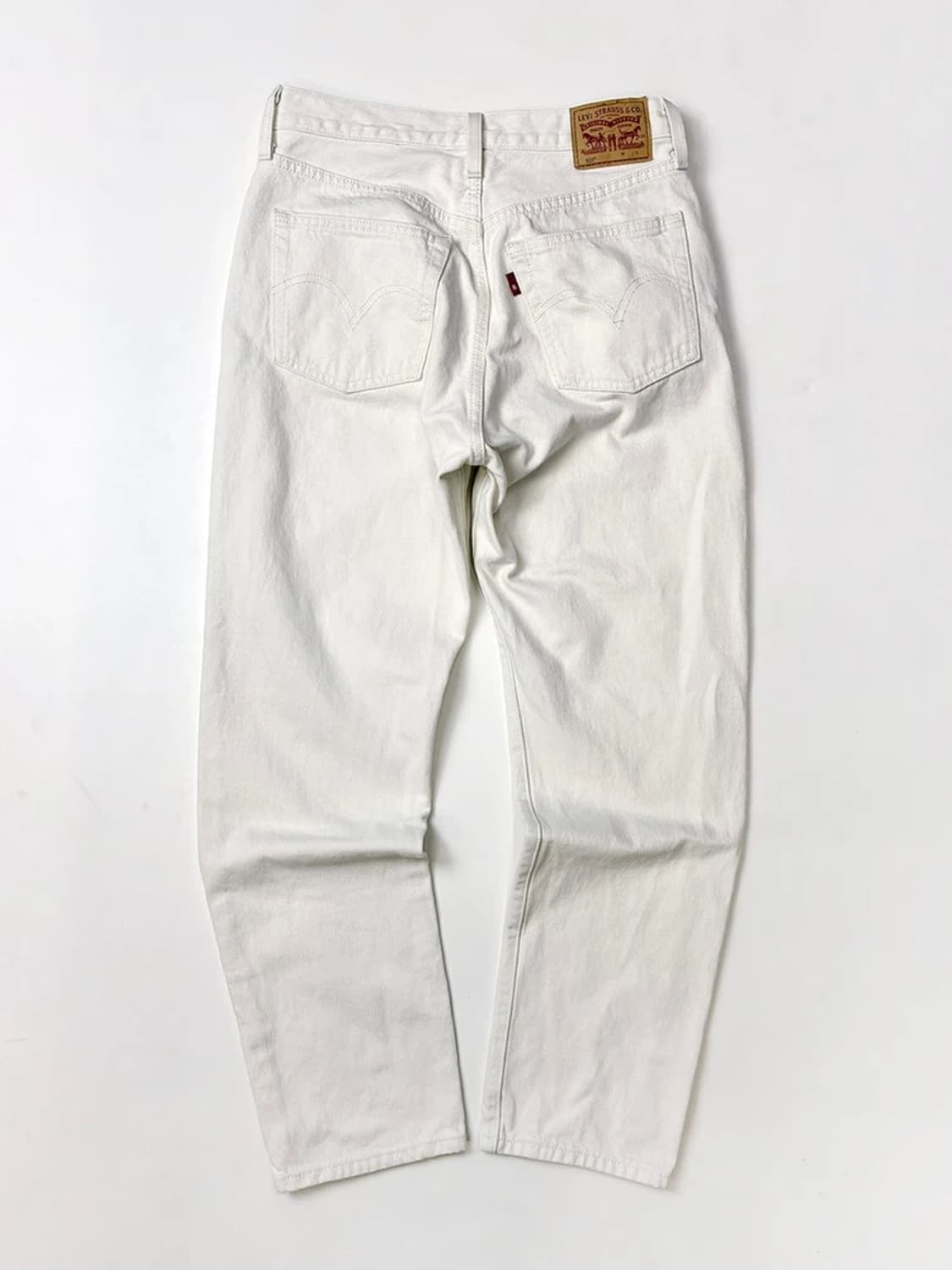 리바이스 501 스트레이트 화이트 데님 팬츠 PN5405 상품이미지1