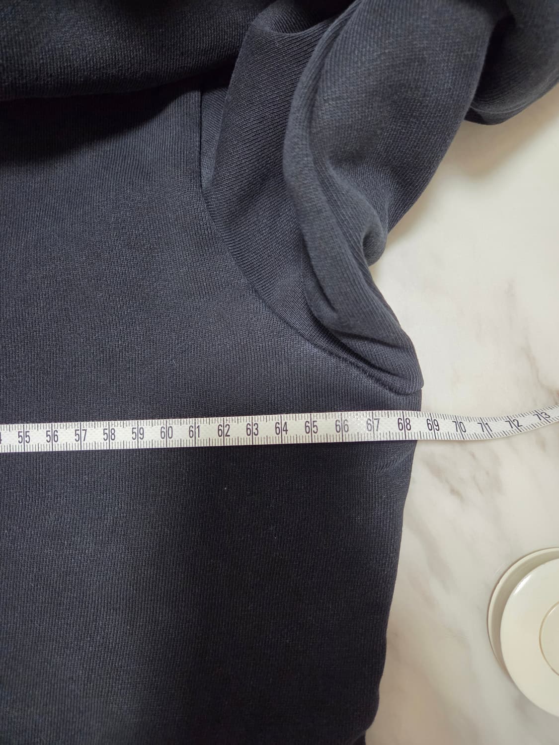 스투시 베이직 블랙 후드티 상품이미지8