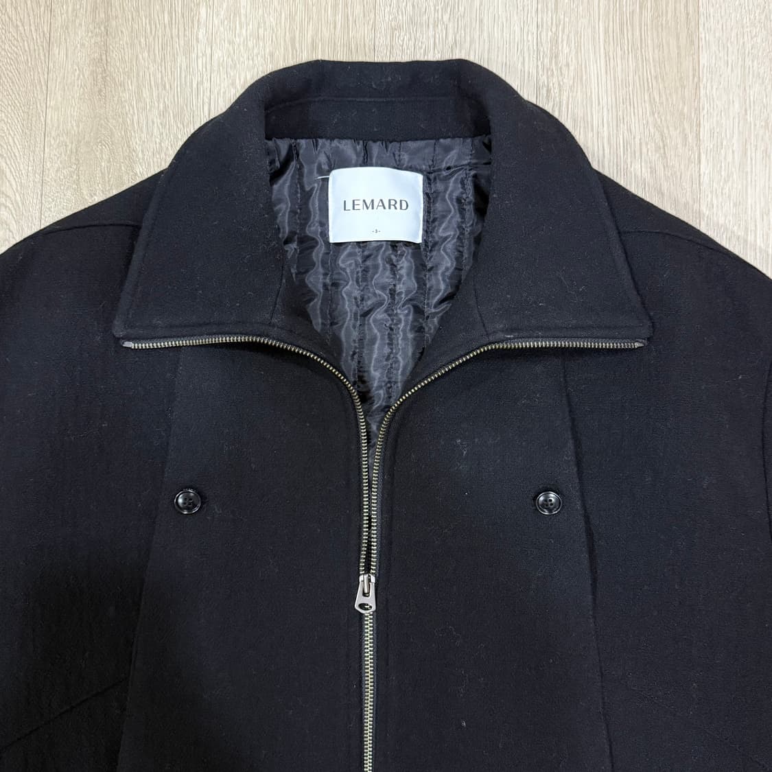 르마드 하이넥 울 자켓 상품이미지2