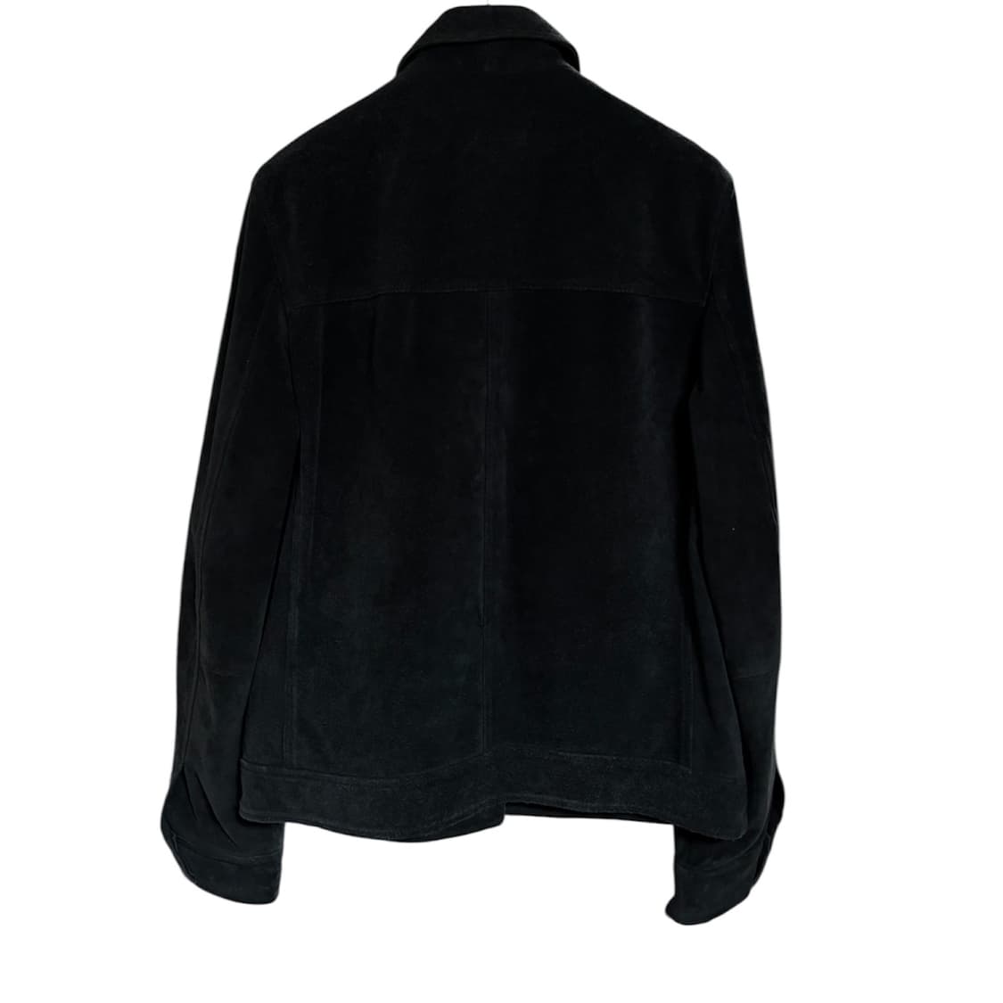 올세인츠 블랙 스웨이드 트러커M 상품이미지2