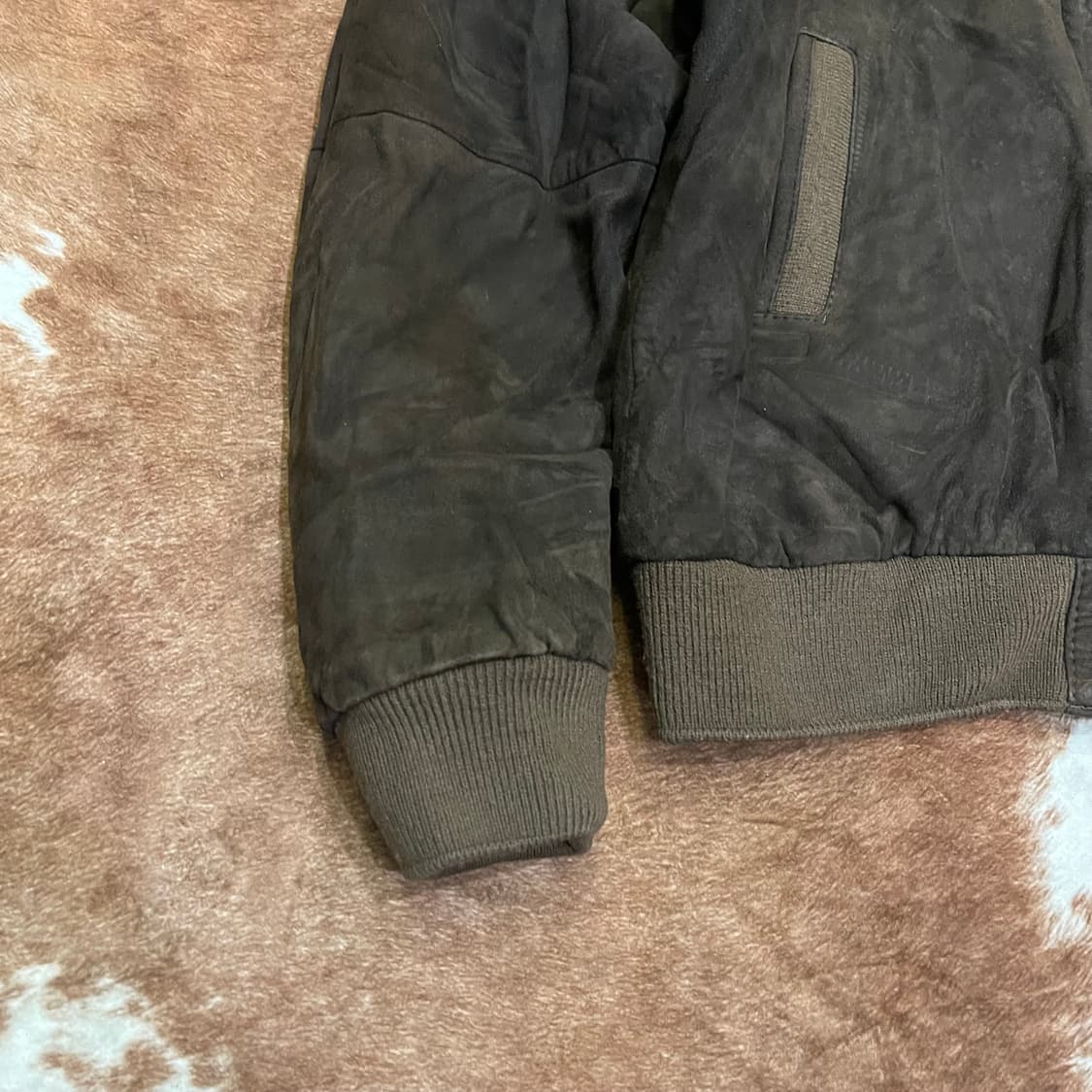 90's vintage leather jacket 상품이미지4