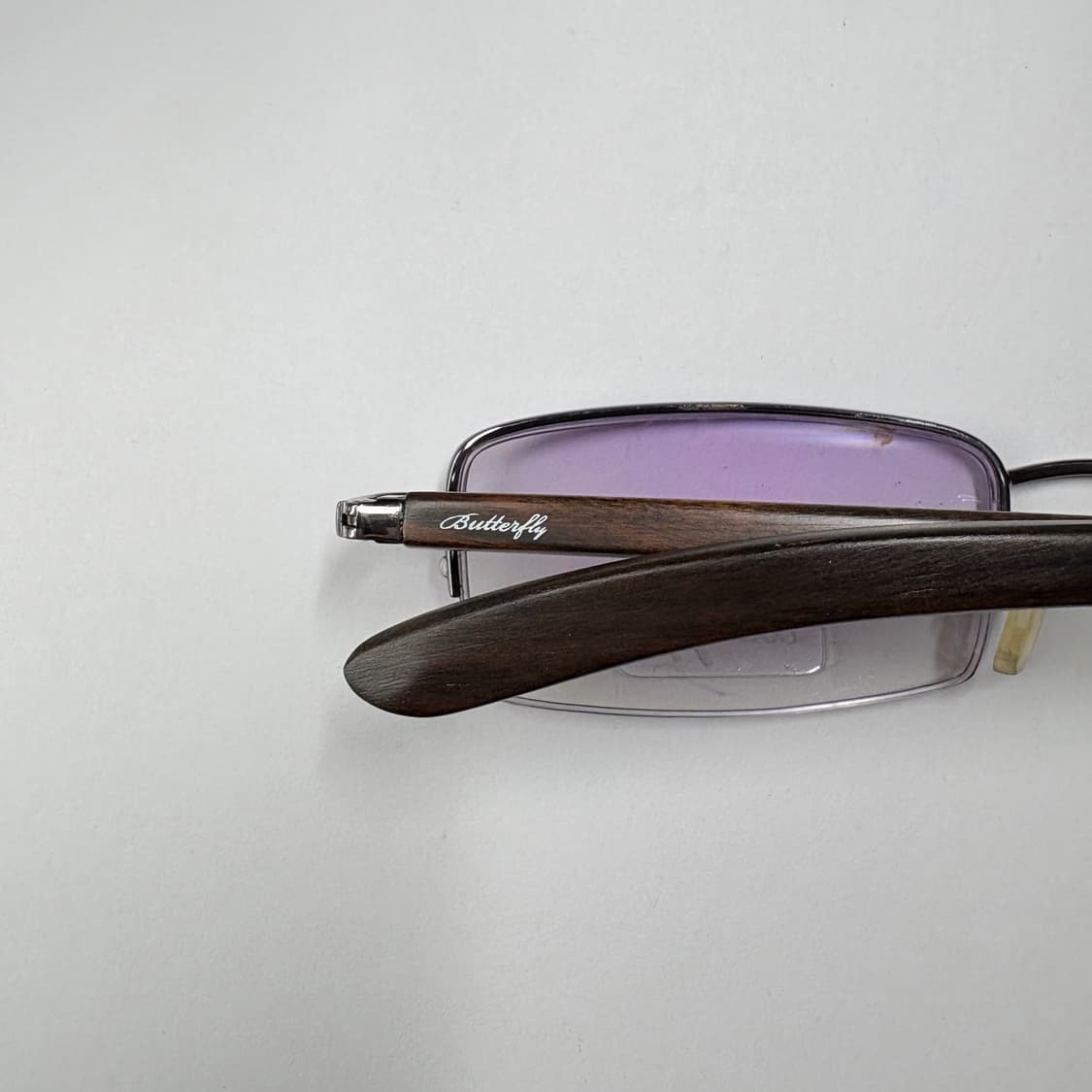 빈티지 안경 [버터플라이(Butterfly) 샤프 하프림] 상품이미지4