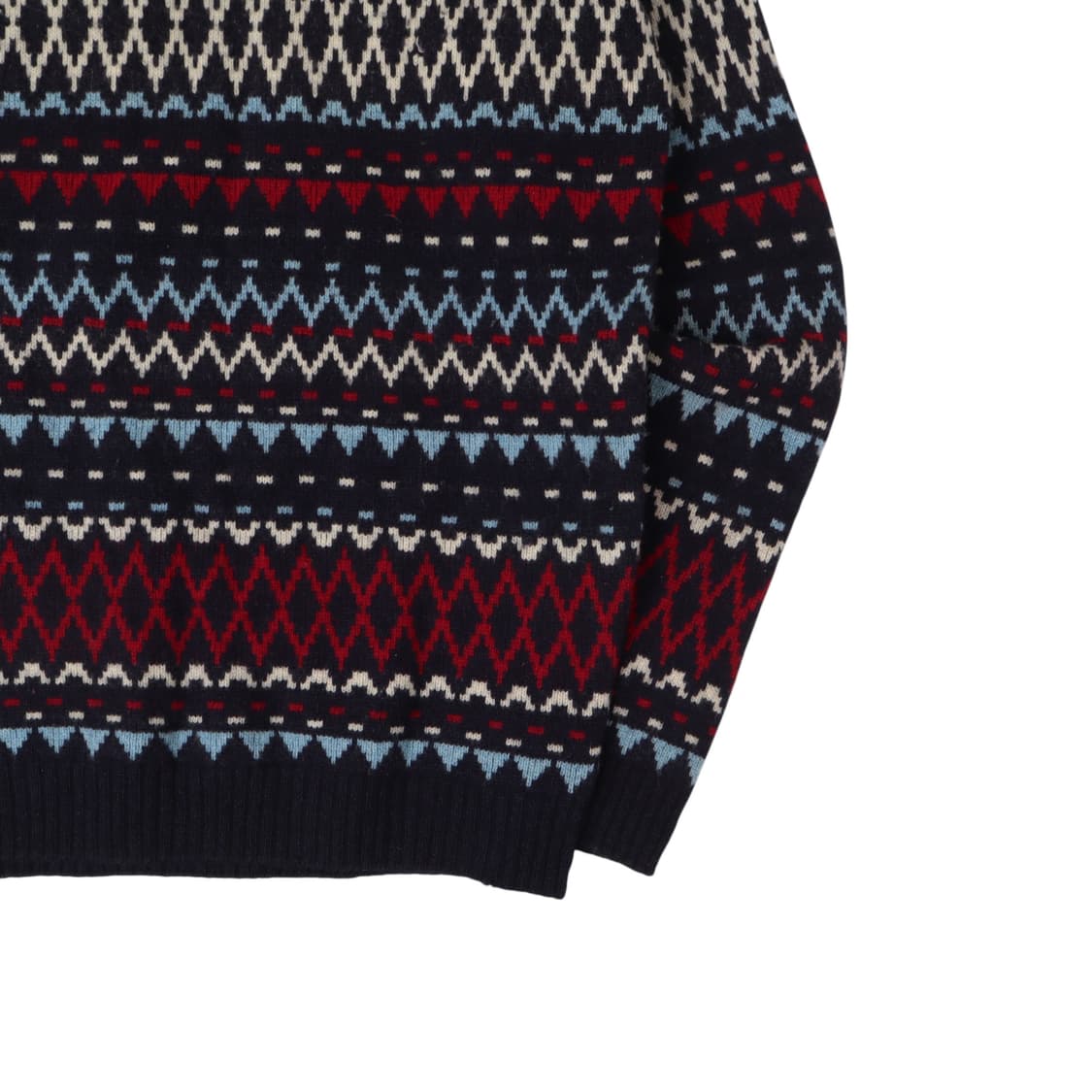 라코스테 에스닉 패턴 울 니트 상품이미지7