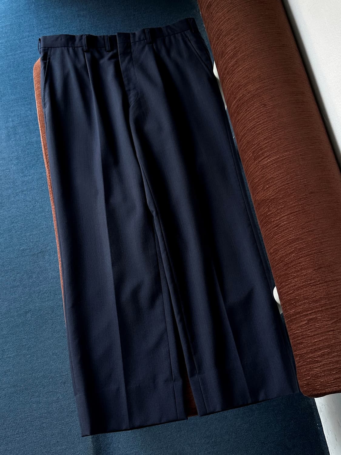  2 pleats multi patterned trousers 상품이미지4