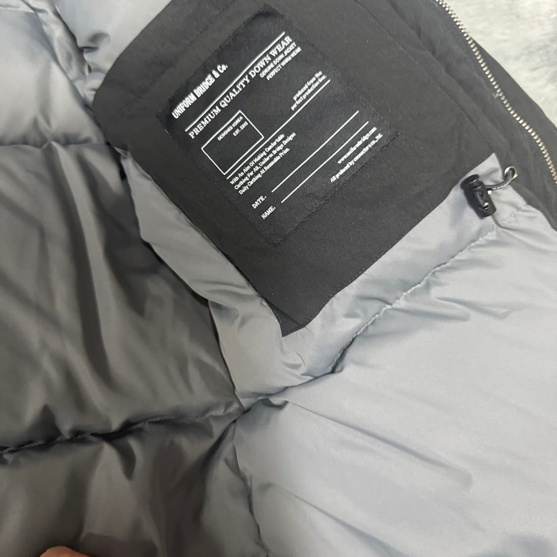 유니폼브릿지 양털 자켓 L사이즈  상품이미지4