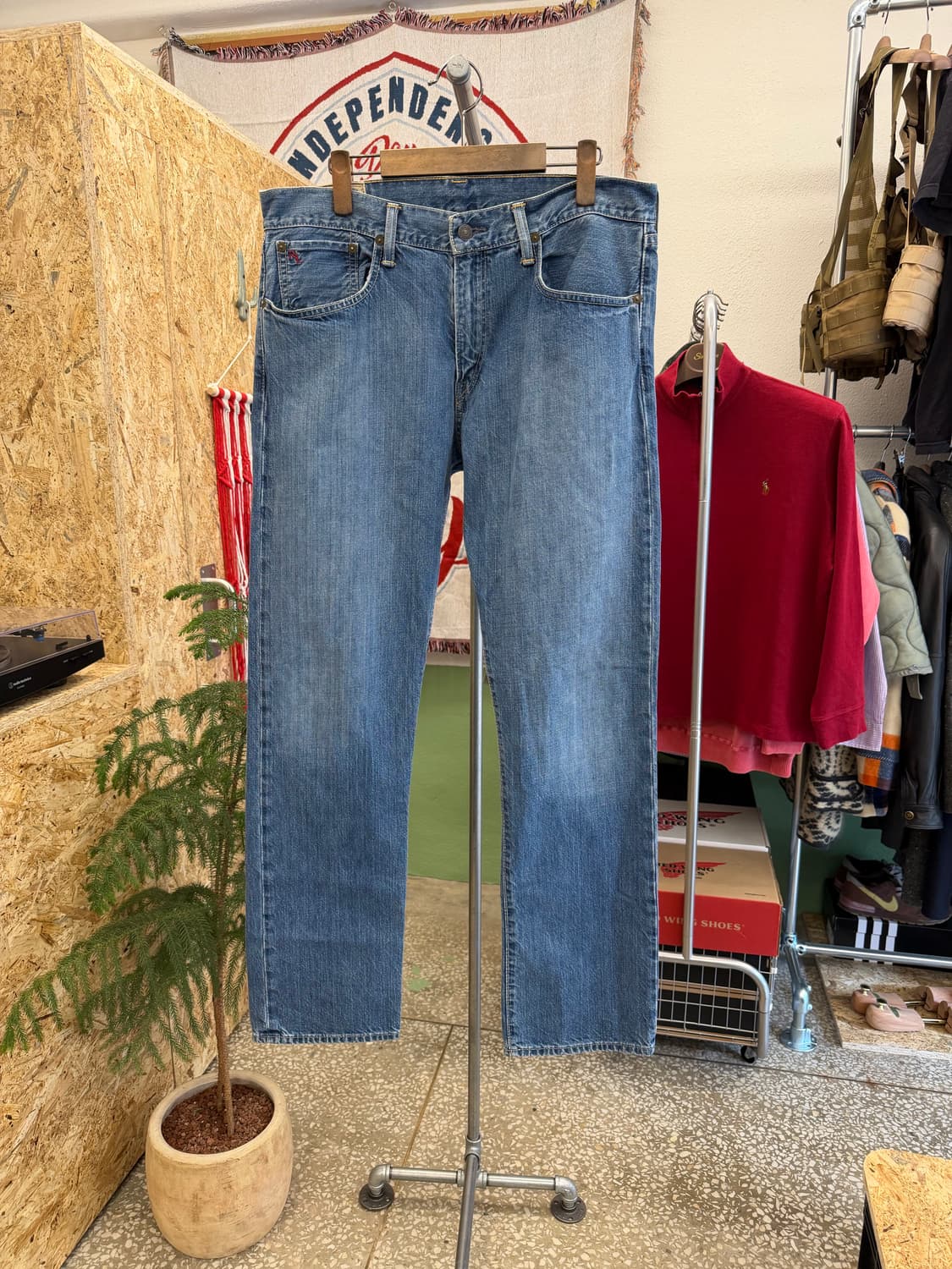 폴로 랄프로렌 워싱 데님팬츠 상품이미지1