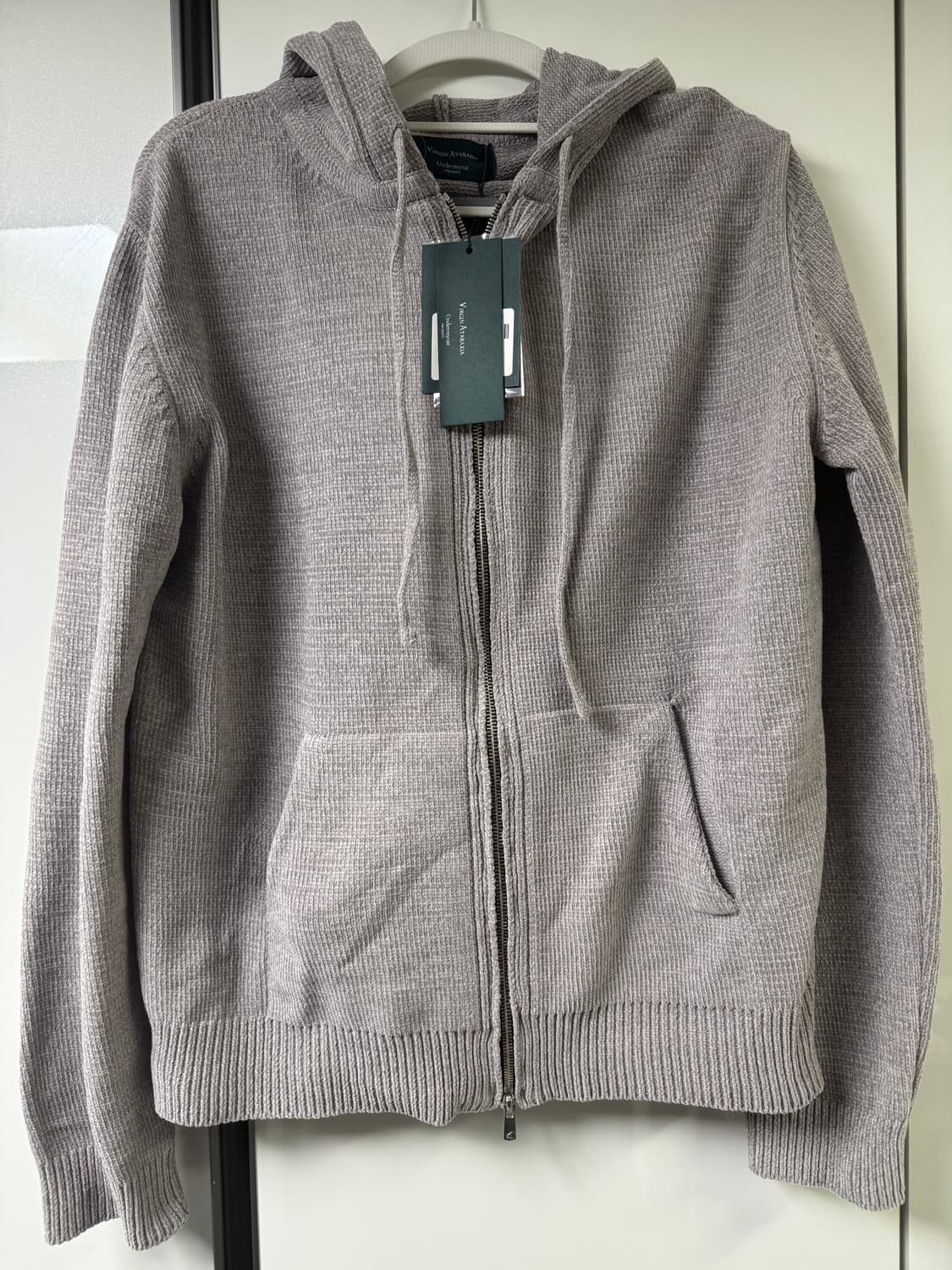 언더마이카 어쌔신 벨벳 후드집업 1사이즈 새상품 상품이미지4