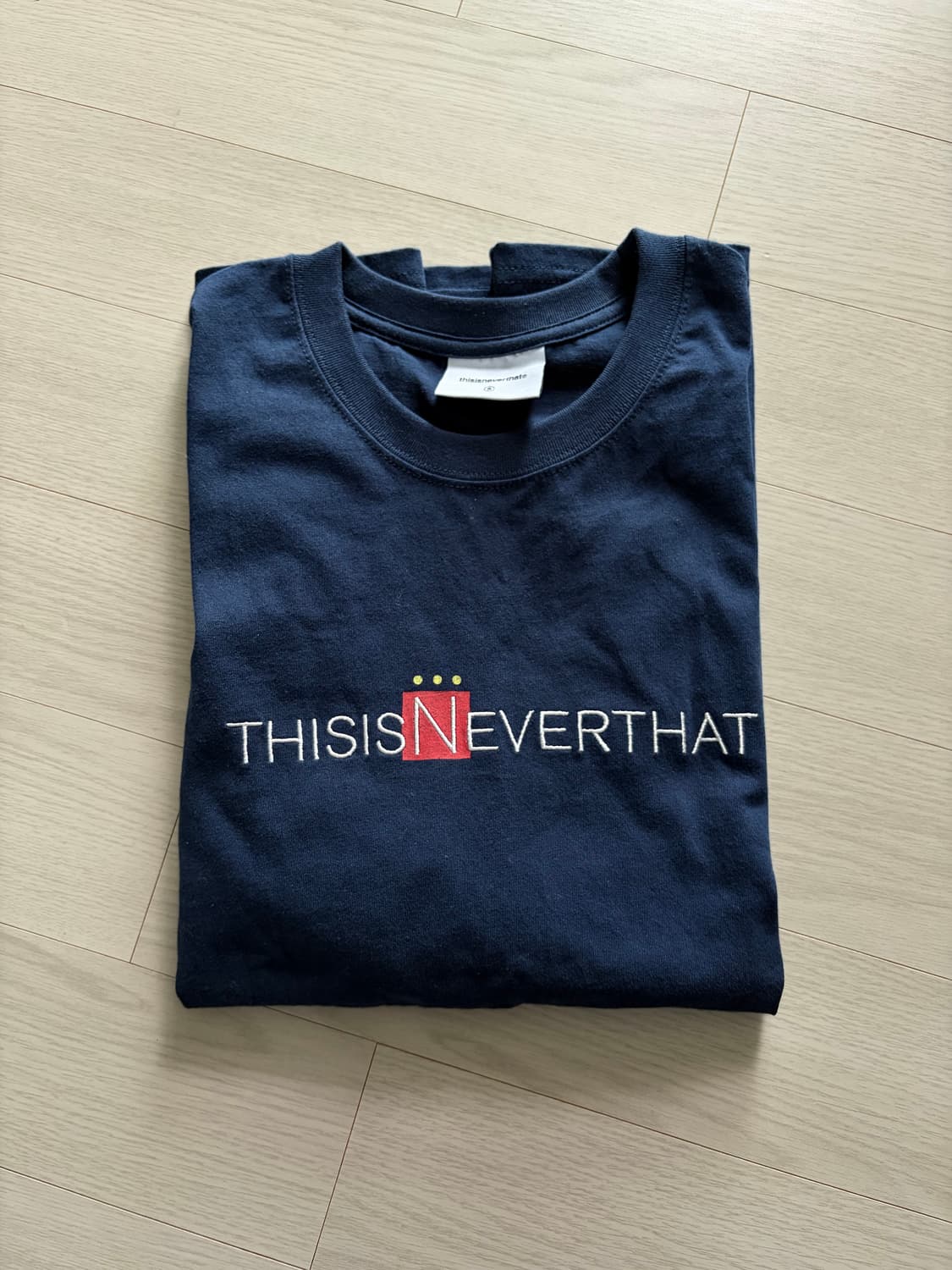 디스이즈네버댓 반팔 네이비 S 상품이미지5