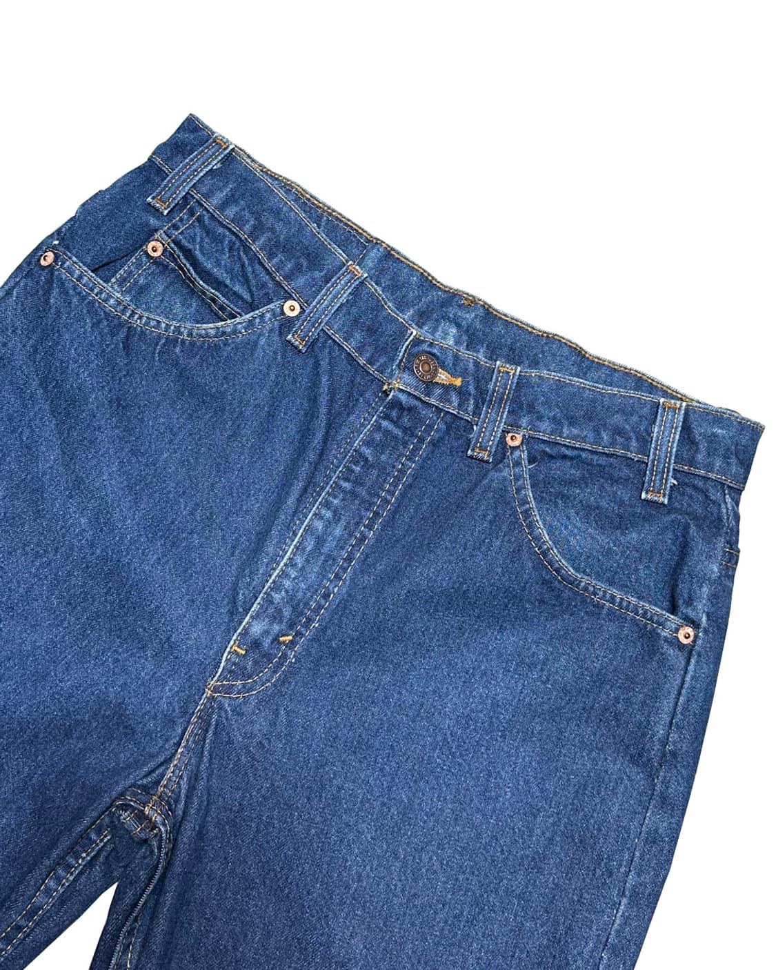 90s 리바이스517 오렌지탭 부츠컷 데님 팬츠 32x34 상품이미지3