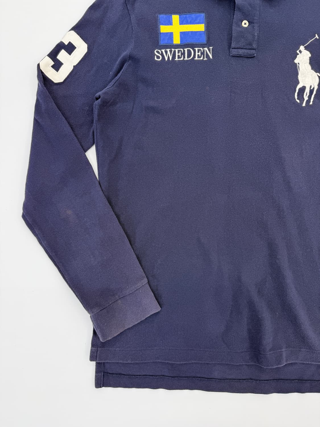 폴로 랄프로렌 스웨덴 빅포니 롱슬리브 카라티 상품이미지4