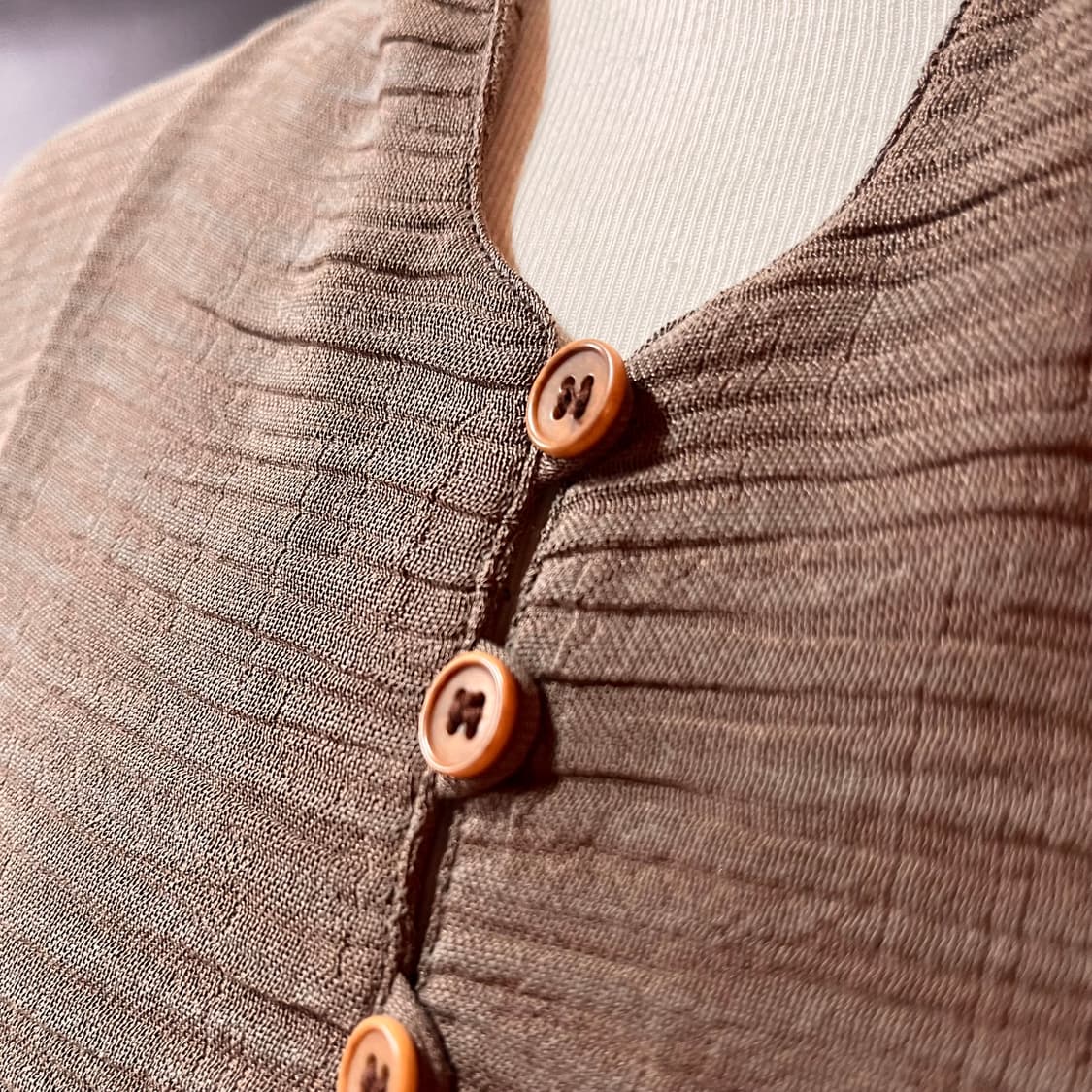 90s 조르지오 아르마니 크링클 튜닉 셔츠 상품이미지8