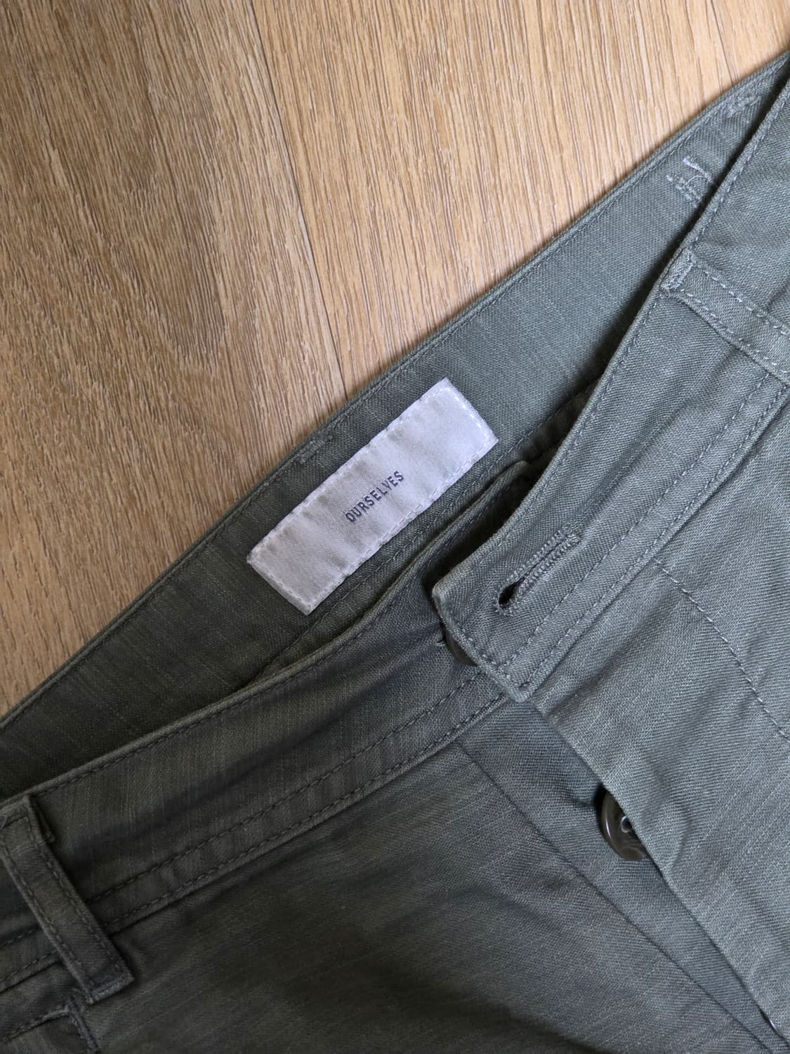 [3] 아워셀브스 백사틴 BDU 팬츠 올리브 상품이미지3