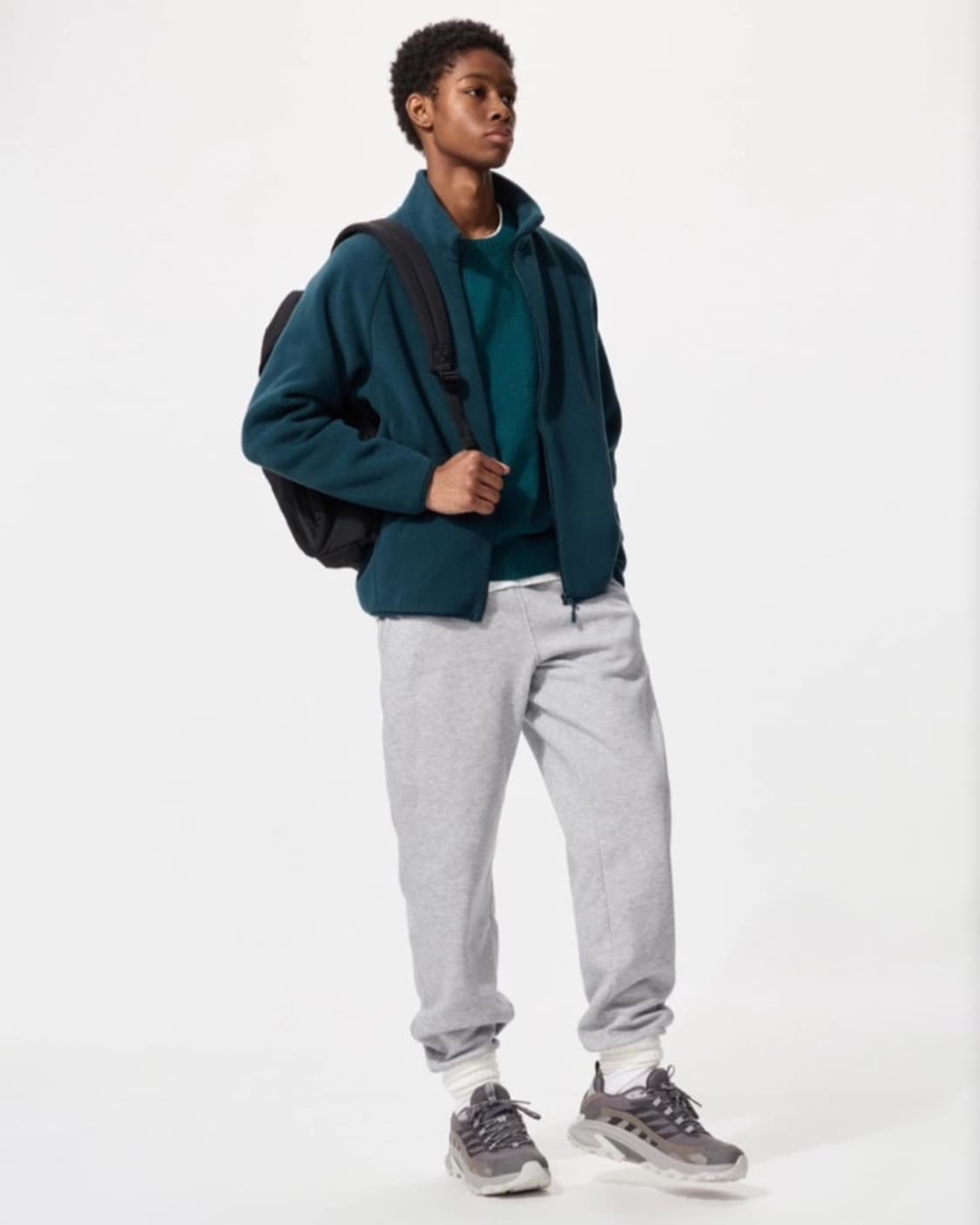 유니클로 히트텍 보아 조거팬츠, 기모 스웨트 팬츠 상품이미지9