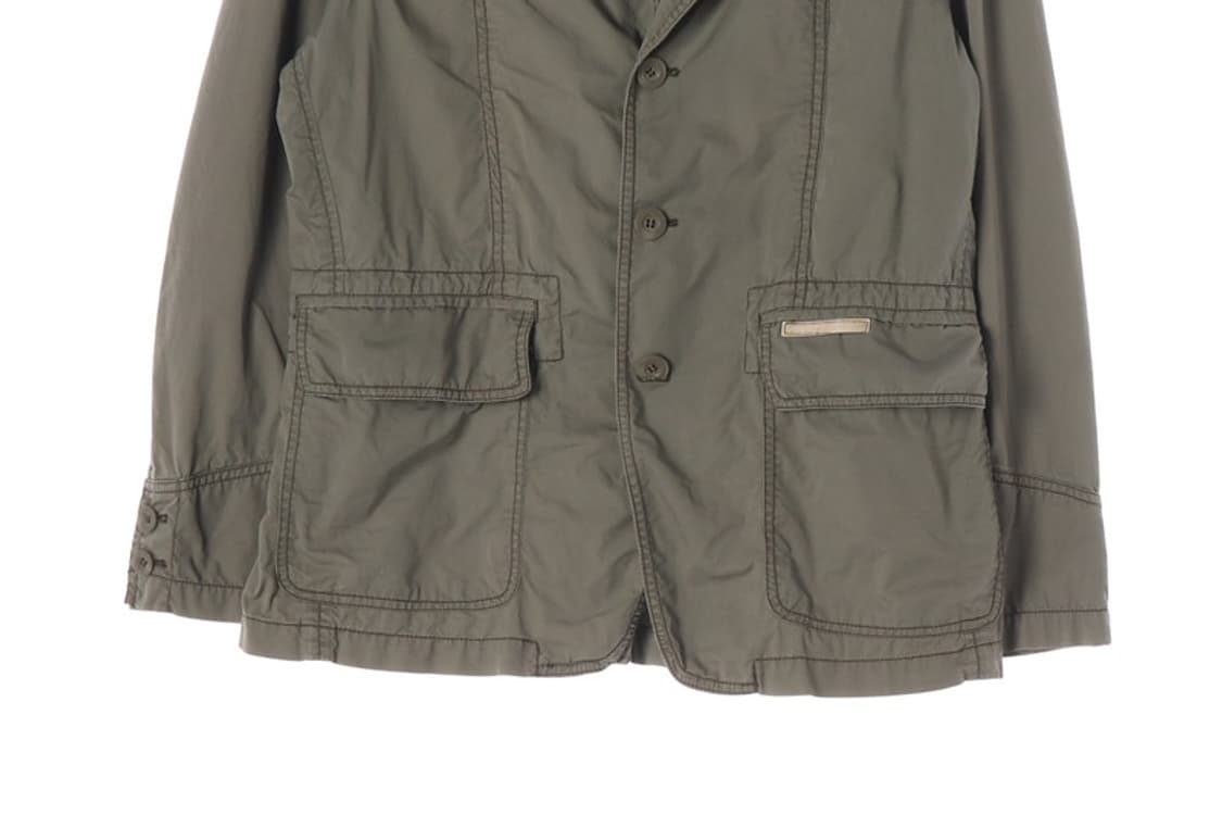 메이폴 아메카지 무드 코튼 워크 자켓 카키 M 상품이미지4