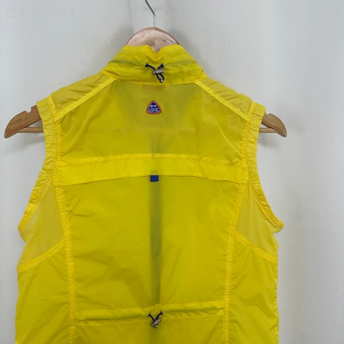 루이까스텔 여자 골프 얇은 조끼 옐로우 95 상품이미지9