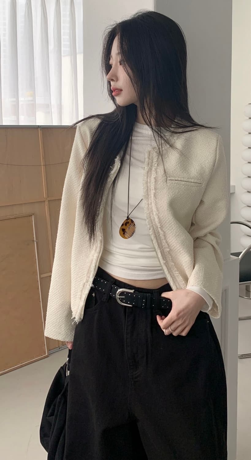 트위드 자켓 상품이미지1