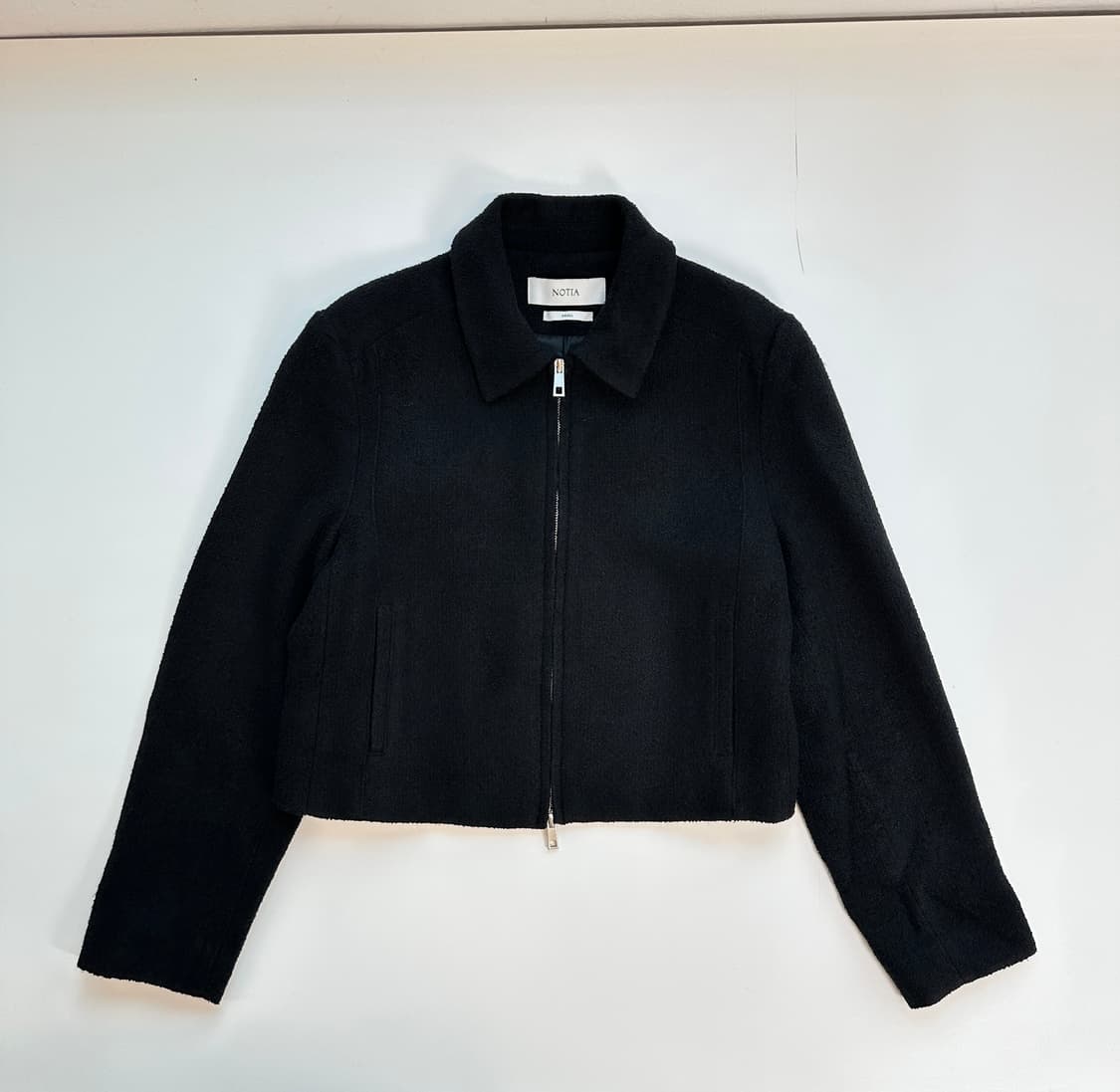 노티아 울 트위드 2way 자켓 s  상품이미지2