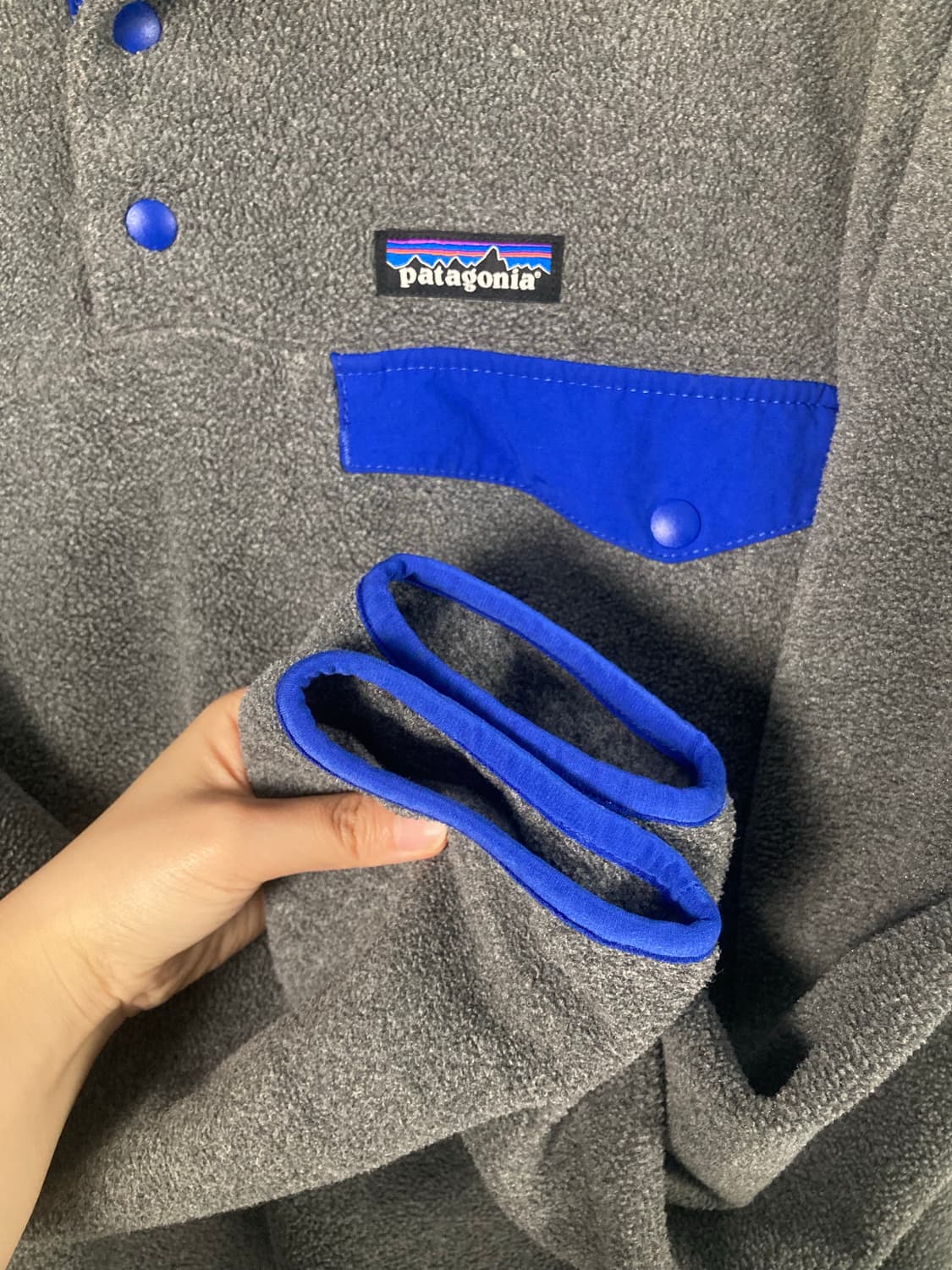 파타고니아 신칠라 니켈/블루 (S) 상품이미지4