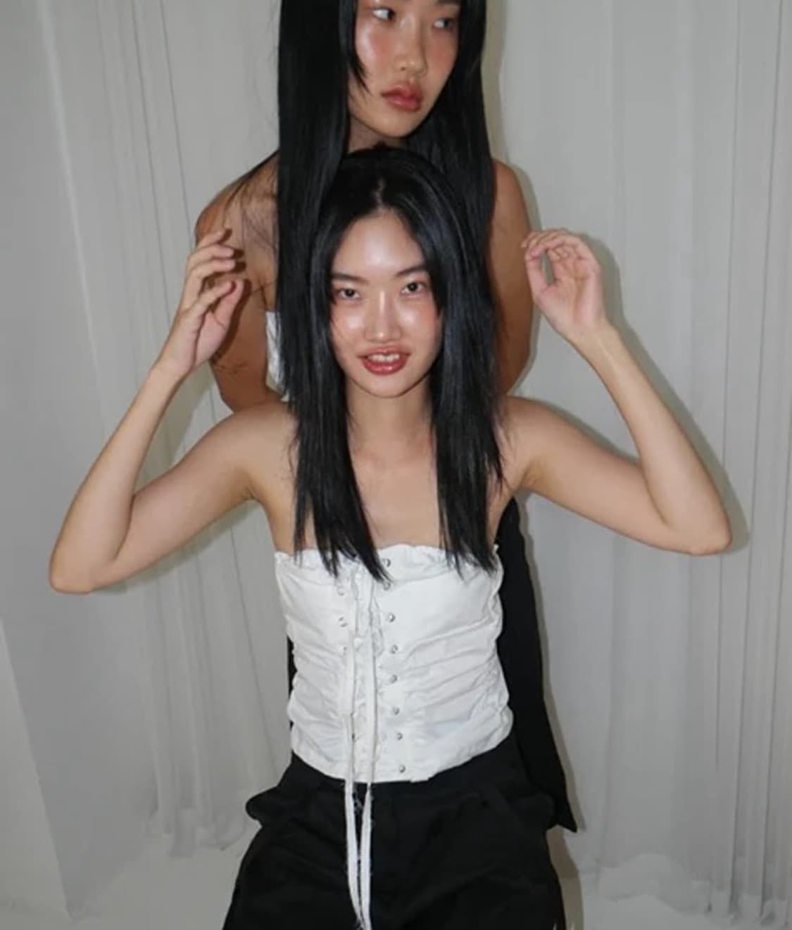 Nache rawcut bustier 로우컷 뷔스티에 상품이미지2