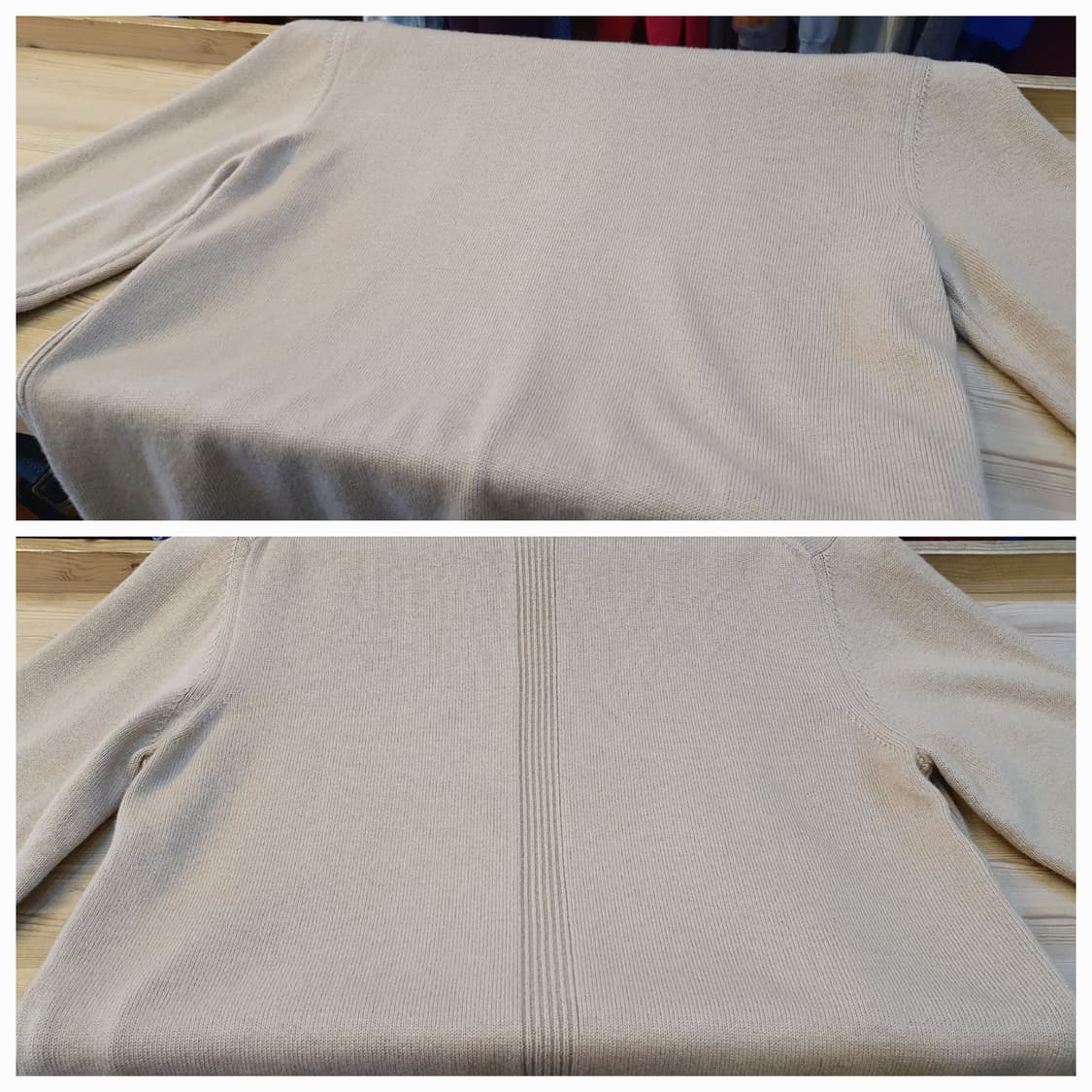 100.시스템옴므 울 니트 상품이미지4