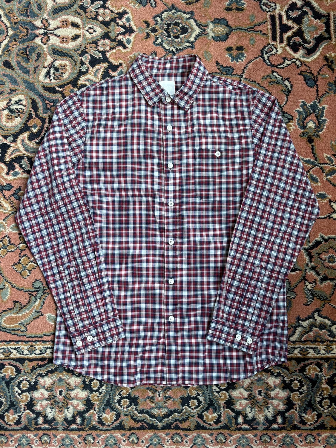 North Face check shirt 상품이미지5