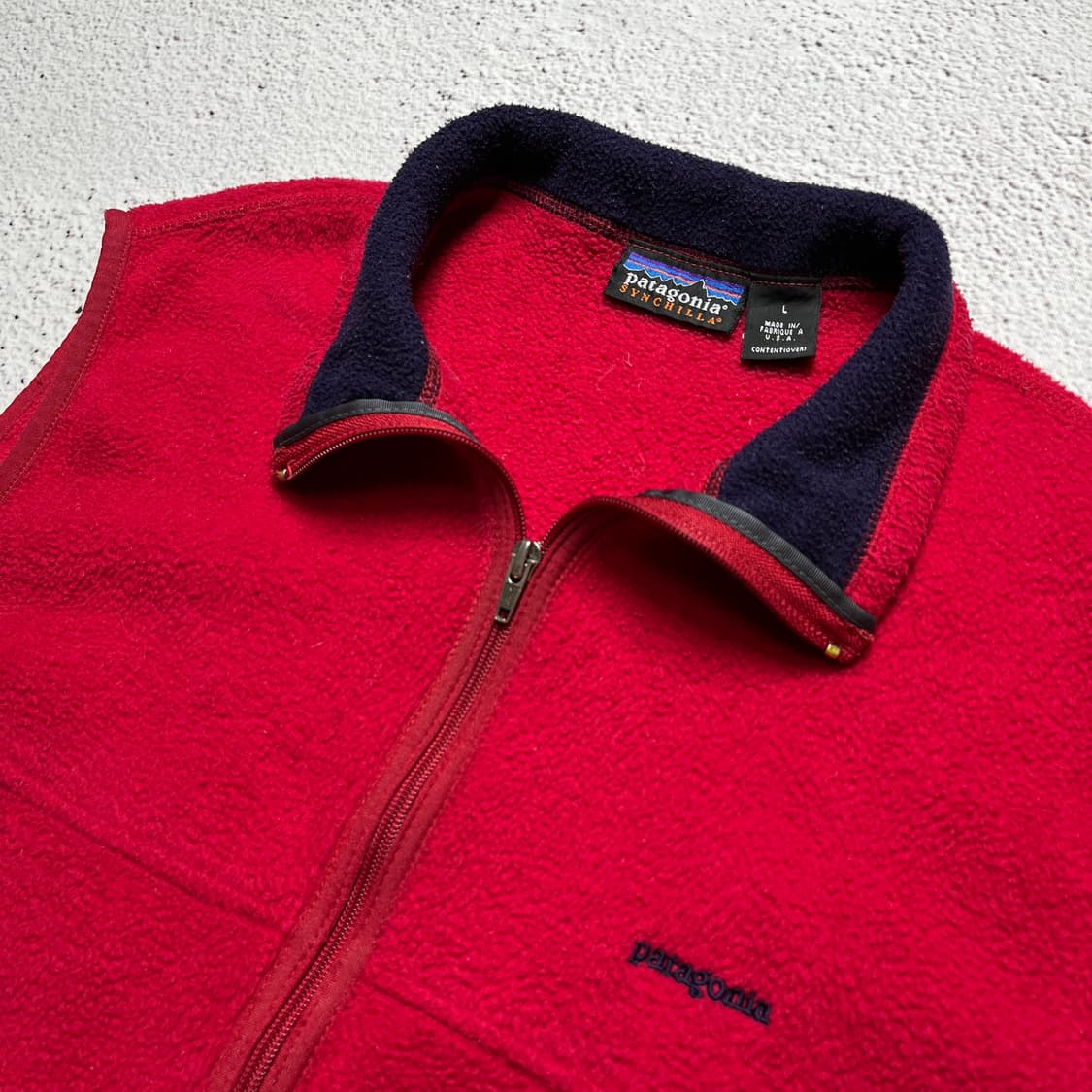 Vintage 90s Patagonia Synchilla Vest 상품이미지3