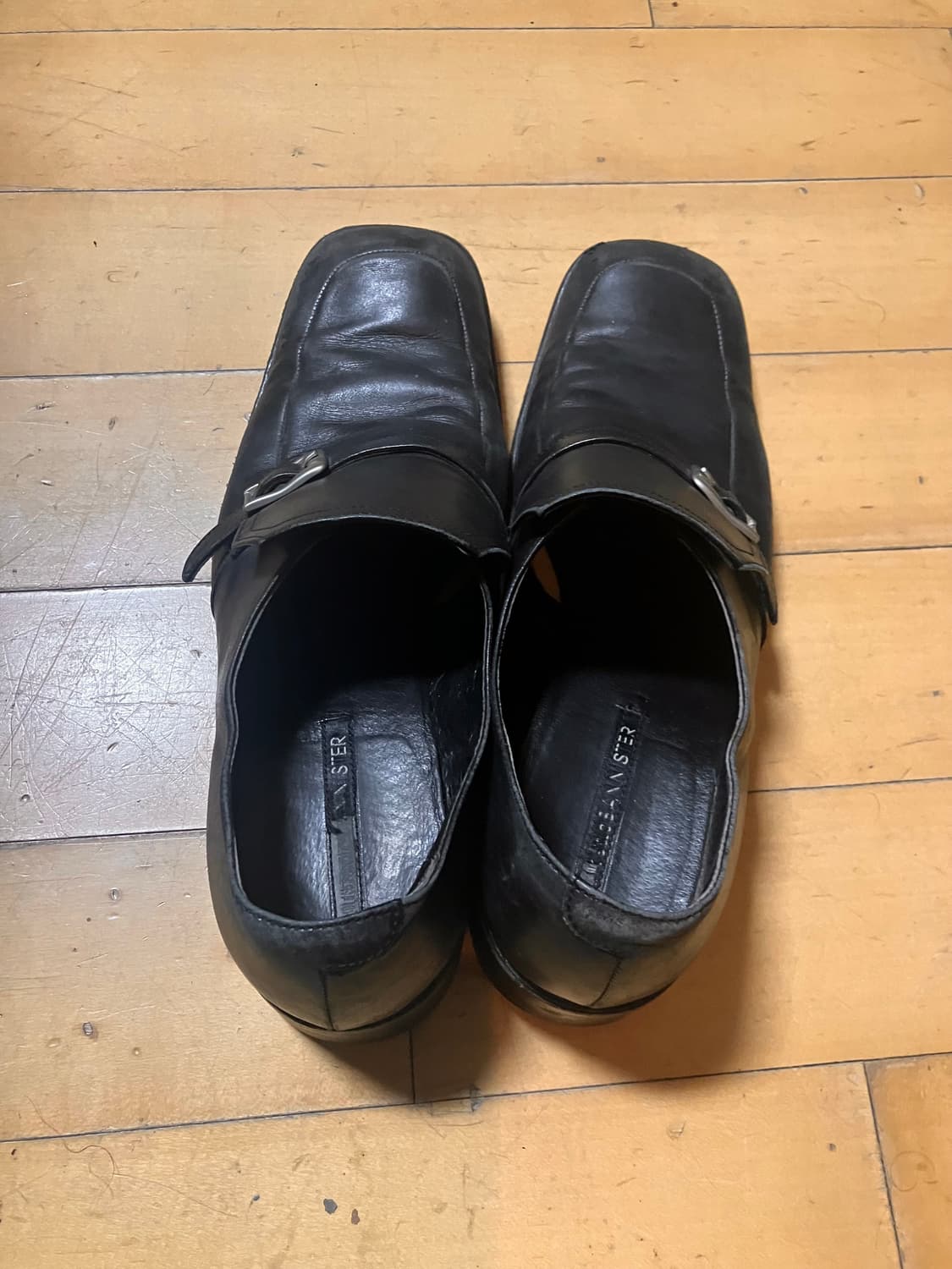 Alfredo bannister 스퀘어 토 스트랩 더비 43 (275) 상품이미지4