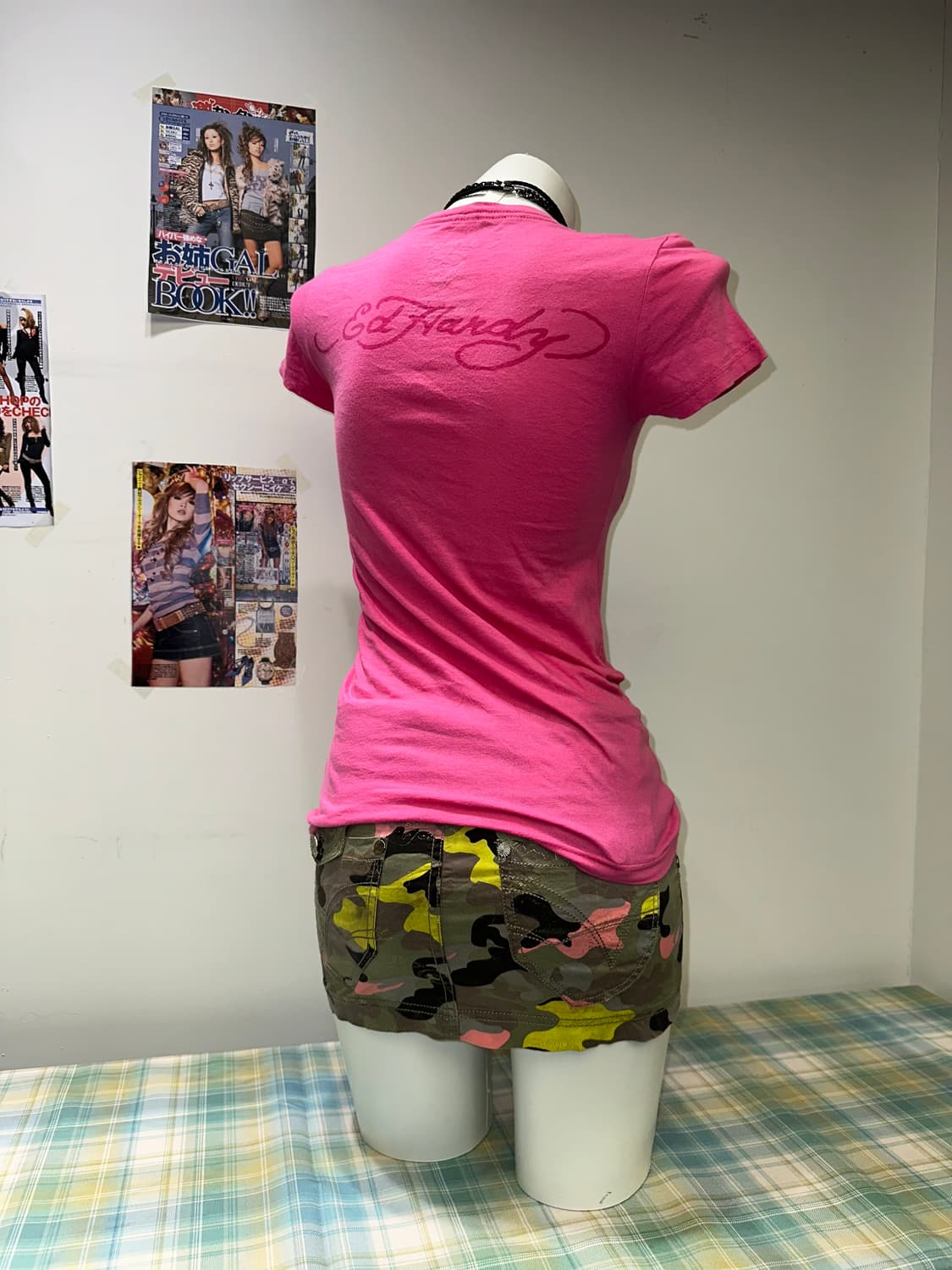 Tiger Printed Pink Slim T-Shirt 상품이미지4