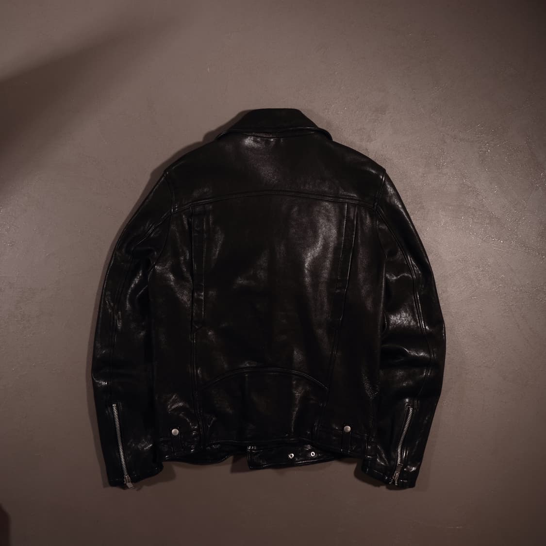 90s 빈티지 레더 라이더 자켓  상품이미지5
