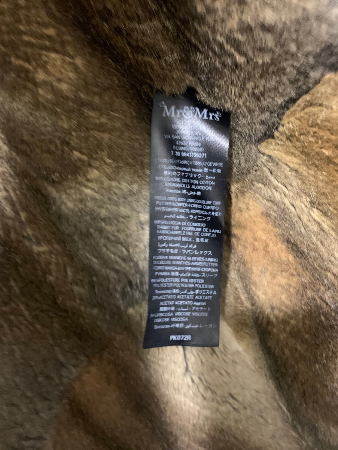 미스터앤미세스퍼 / M65 토끼털 야상 (래빗퍼) / 95~100 상품이미지4